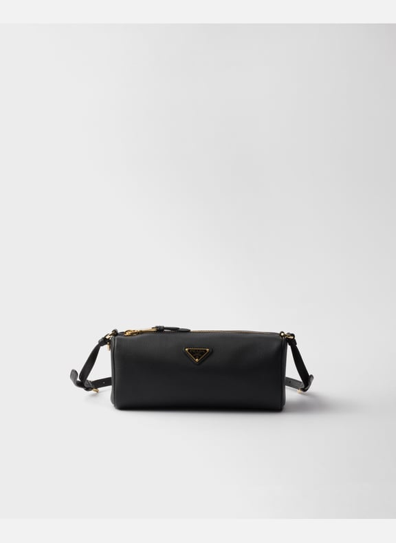 Pochette en cuir Noir by PRADA PRADA Pochette en cuir Noir