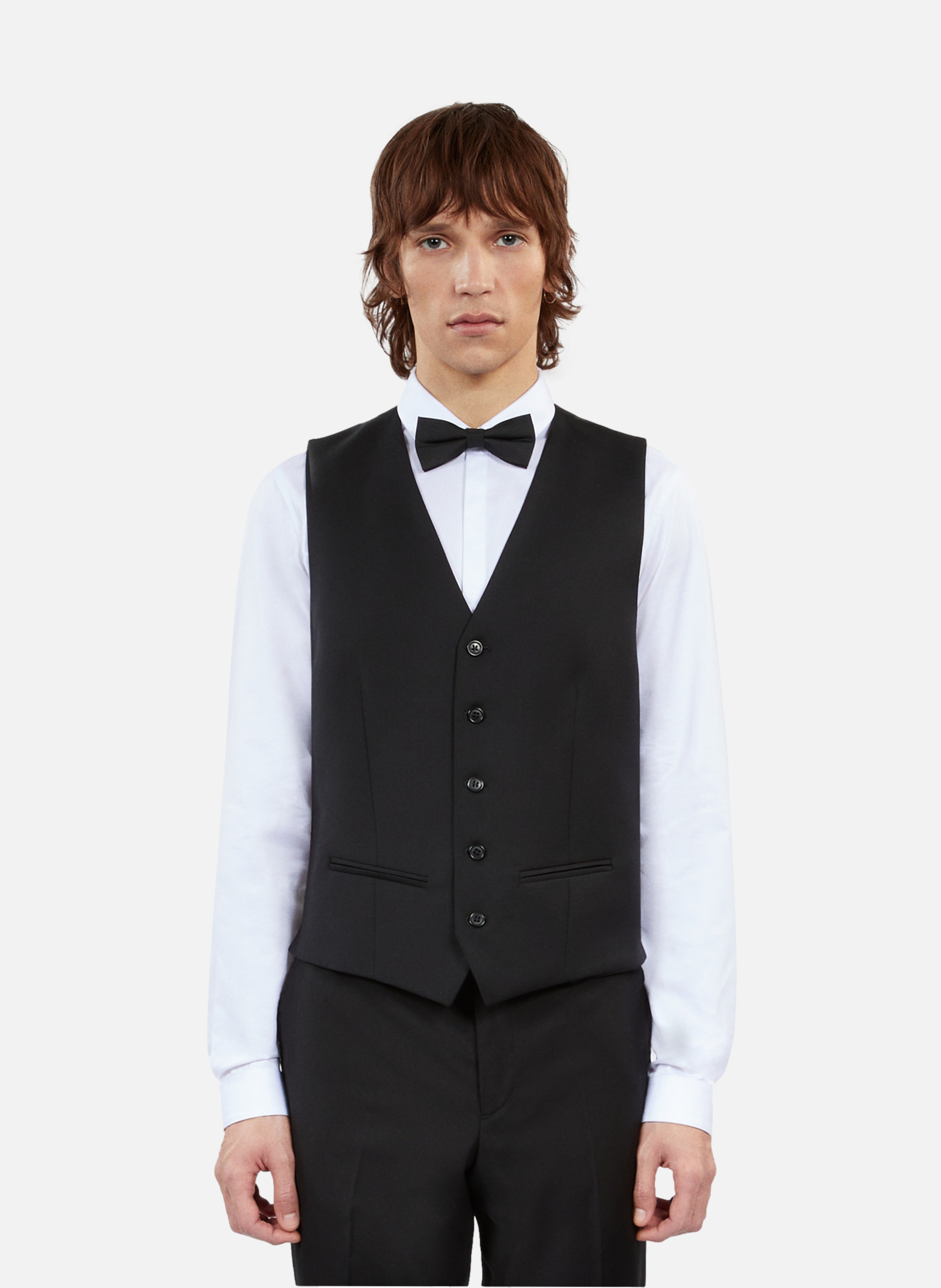 Nœud papillon en soie THE KOOPLES Noir