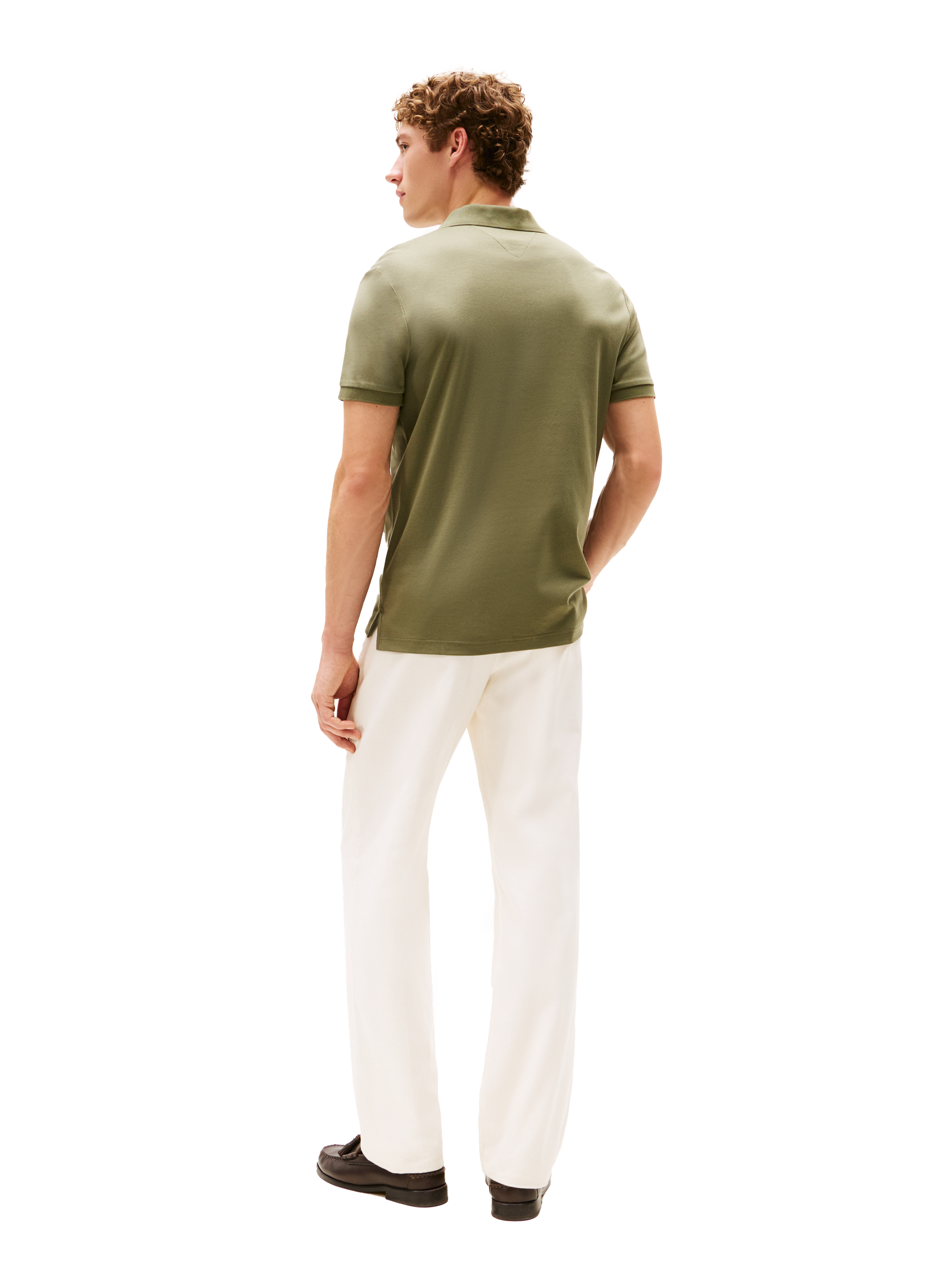  Cotton polo shirt  TOMMY HILFIGER Green