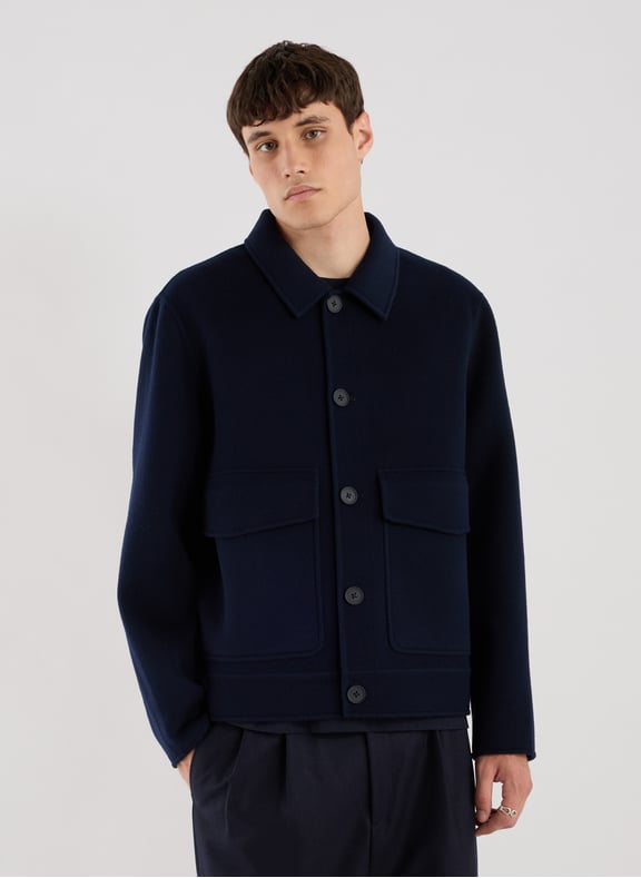 Double-breasted blazer Blue by SAISON 1865 SAISON 1865 Double-breasted blazer Blue