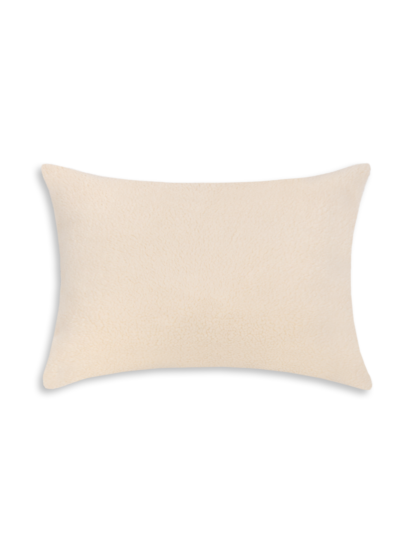 Housse de coussin effet mouton AU PRINTEMPS PARIS Beige