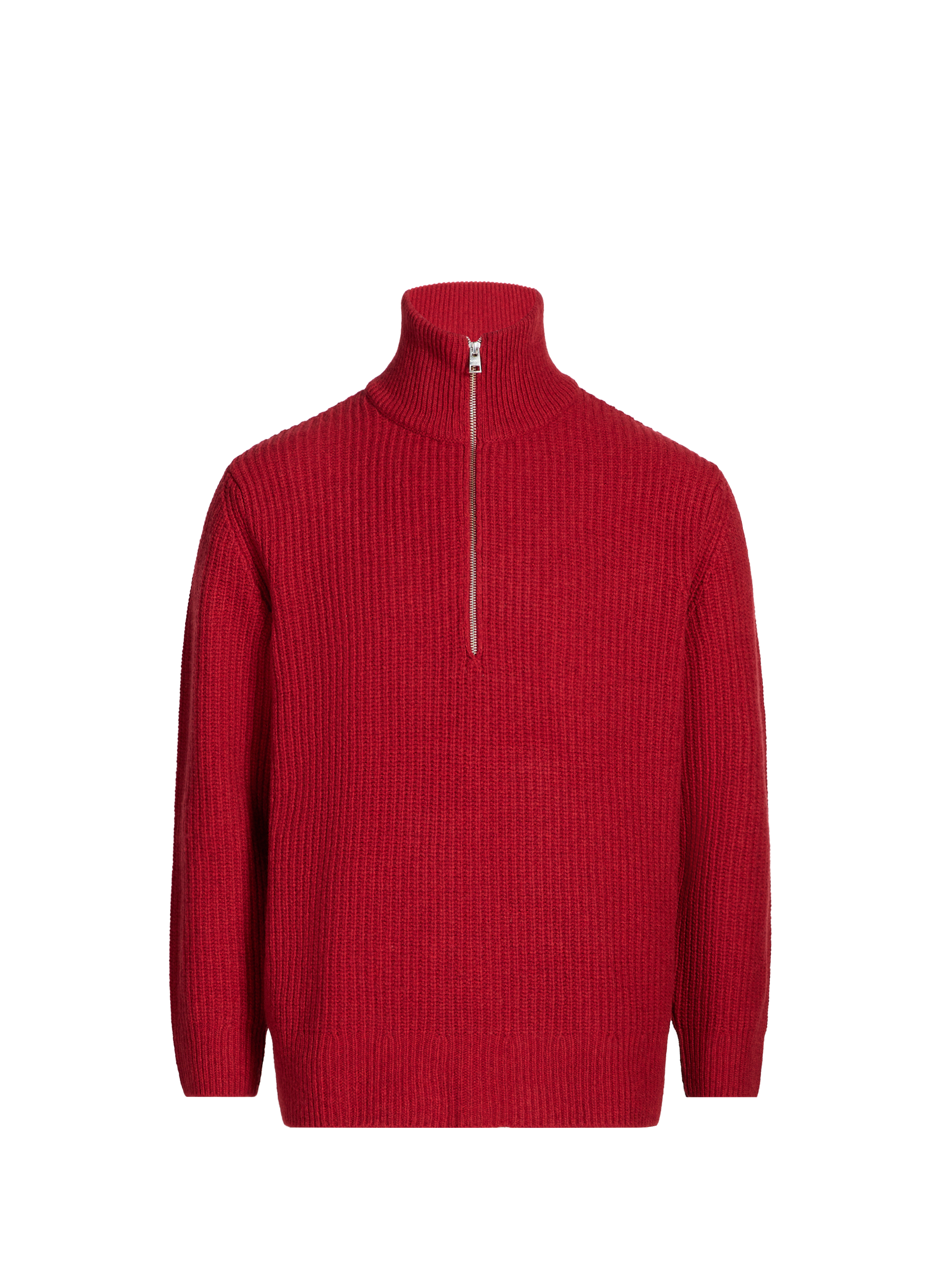 Pull col montant en laine CLOSED Rouge