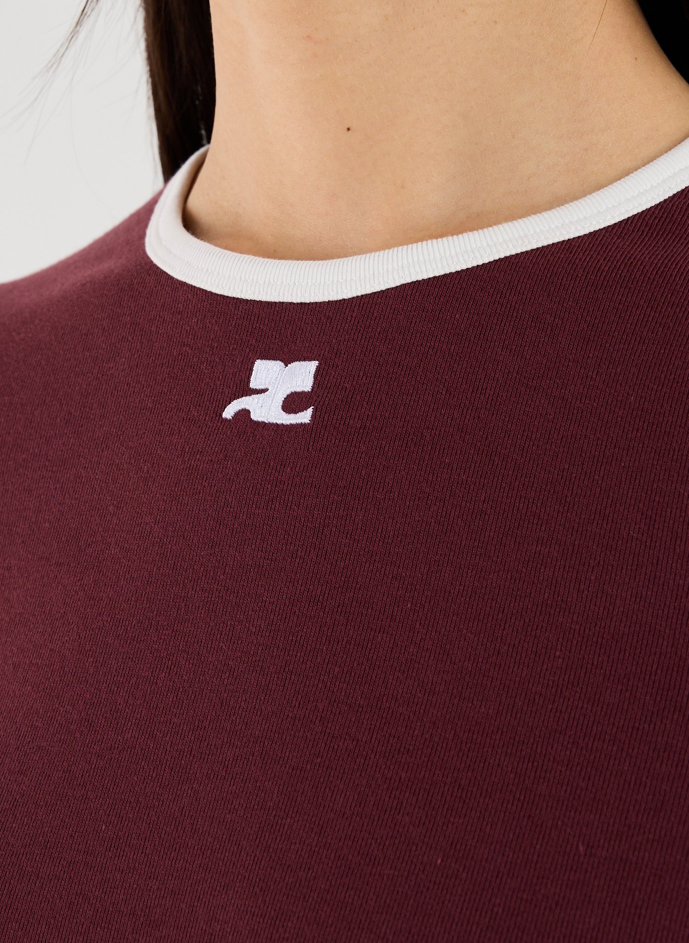 Signature T-shirt COURRÈGES Multicolour