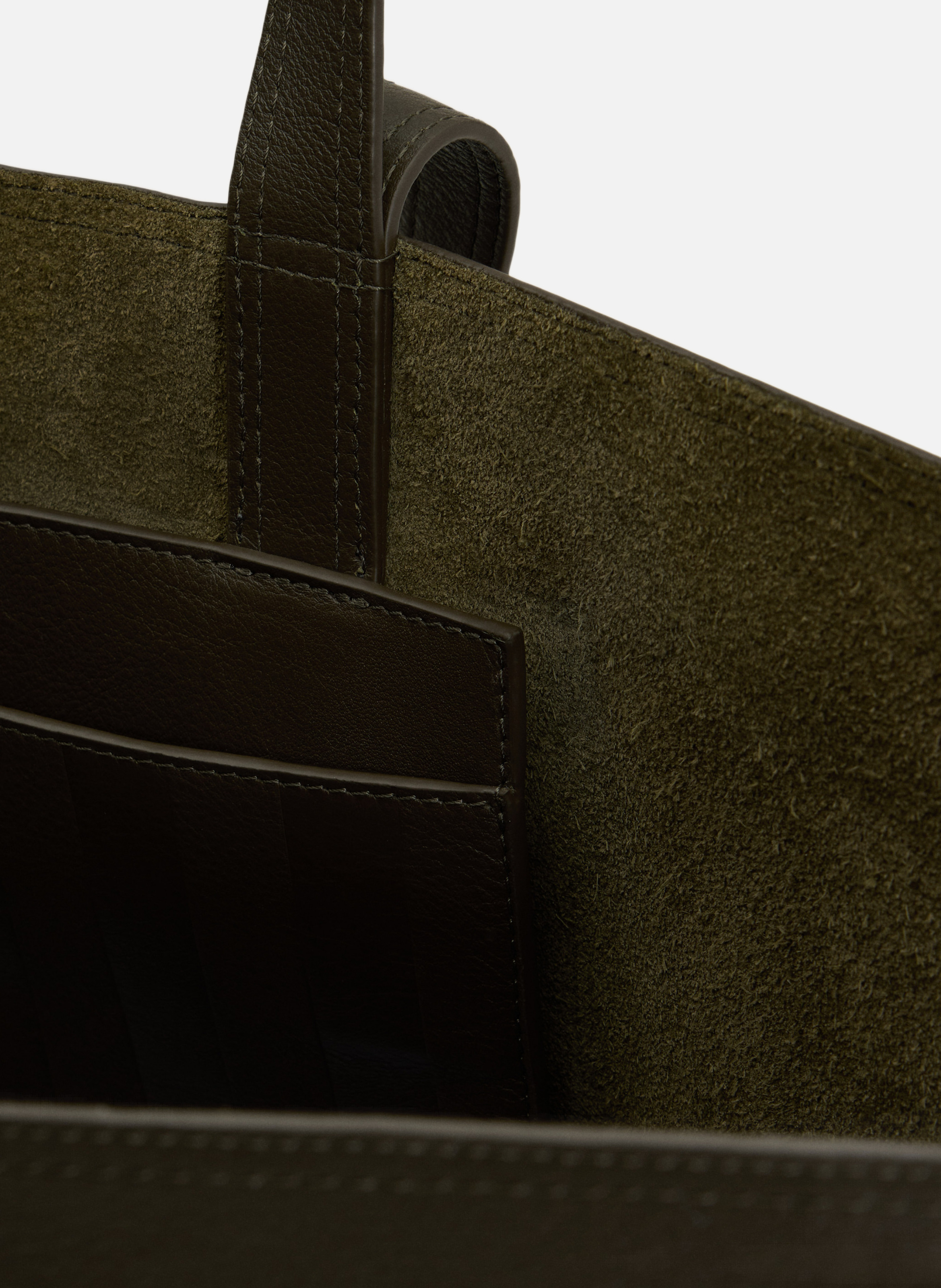 Cabas midi unisexe Vert