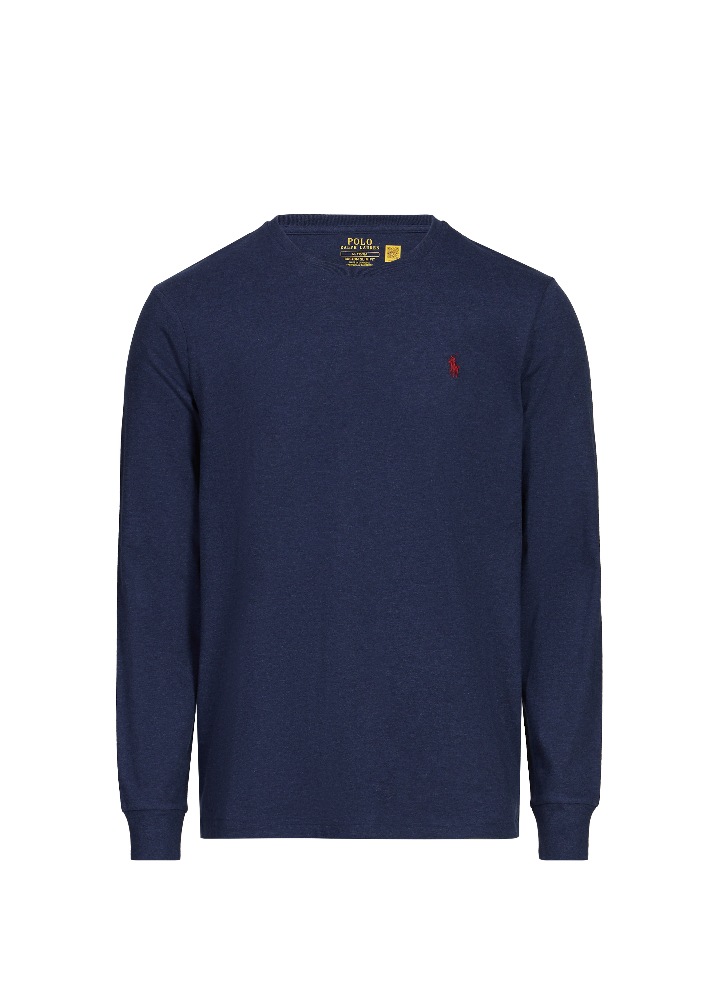 POLO RALPH LAUREN T-shirt manches longues en coton Bleu