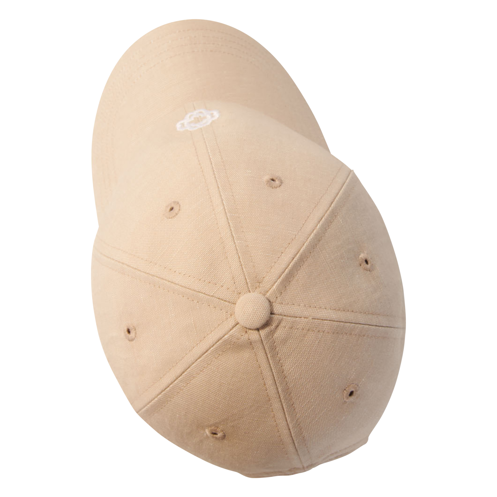 Casquette en lin mélangé MAJE Beige