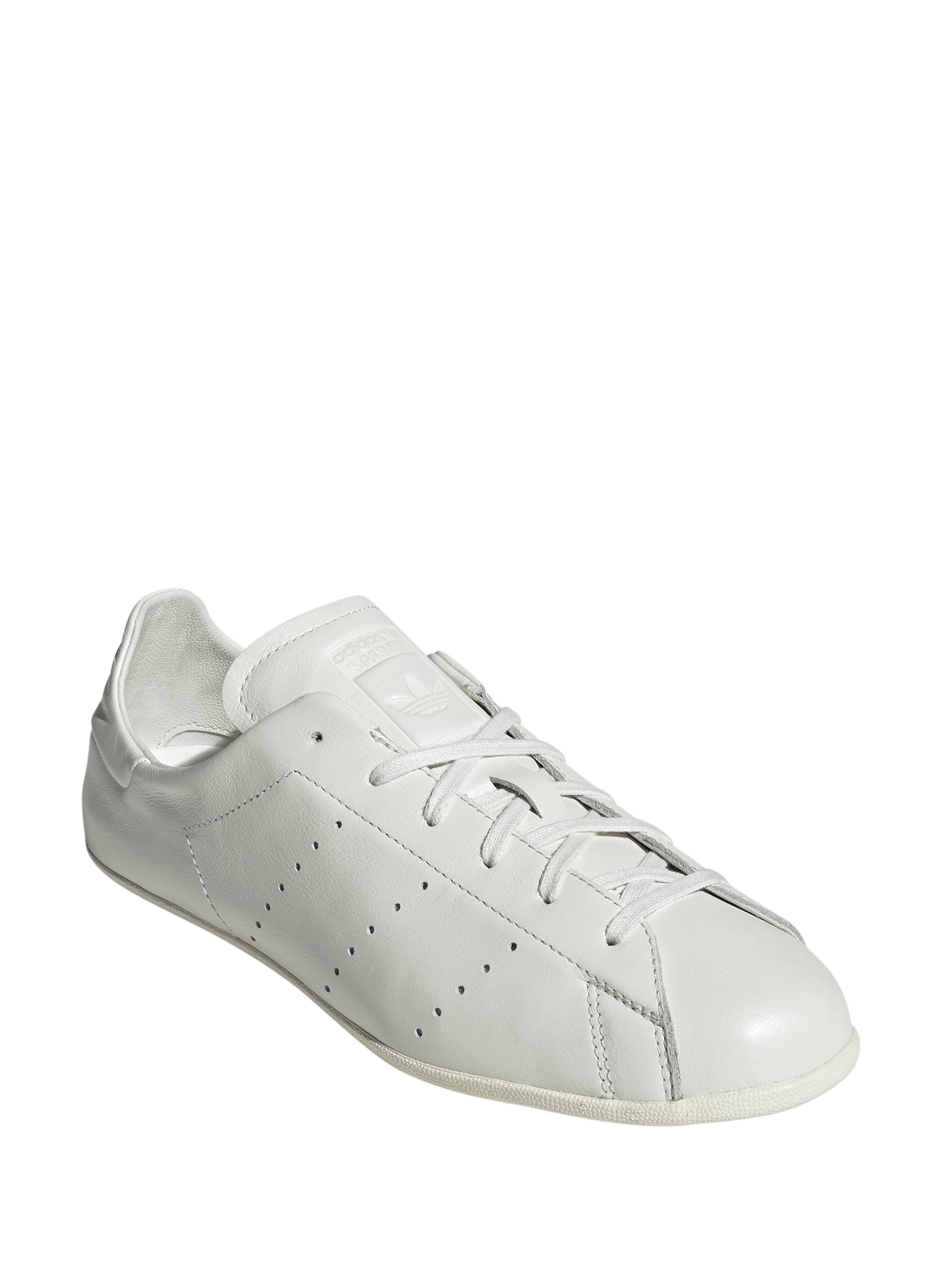 Leather lace-up sneakers ADIDAS White