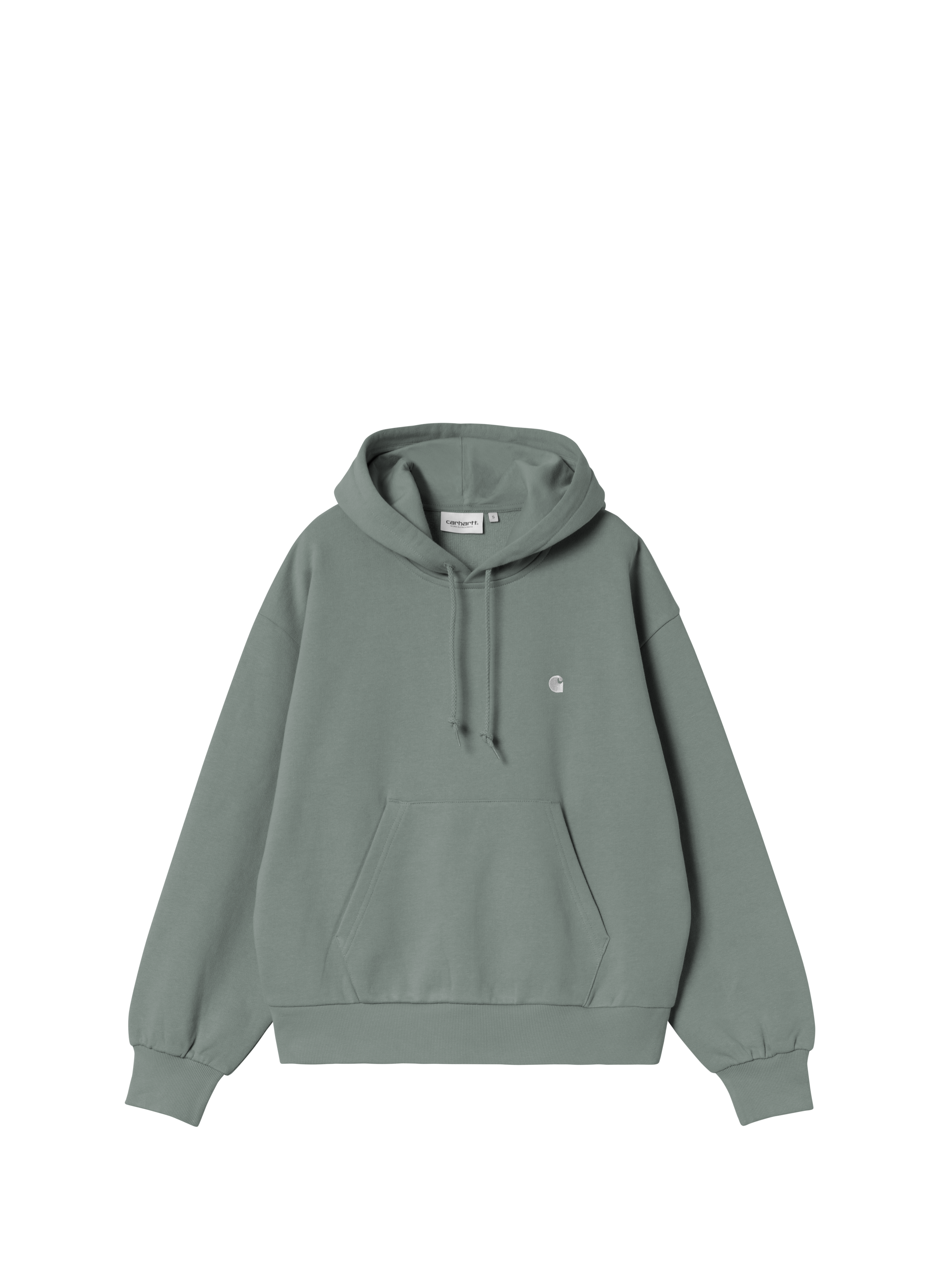Cotton Hooded Sweatshirt CARHARTT WIP Green