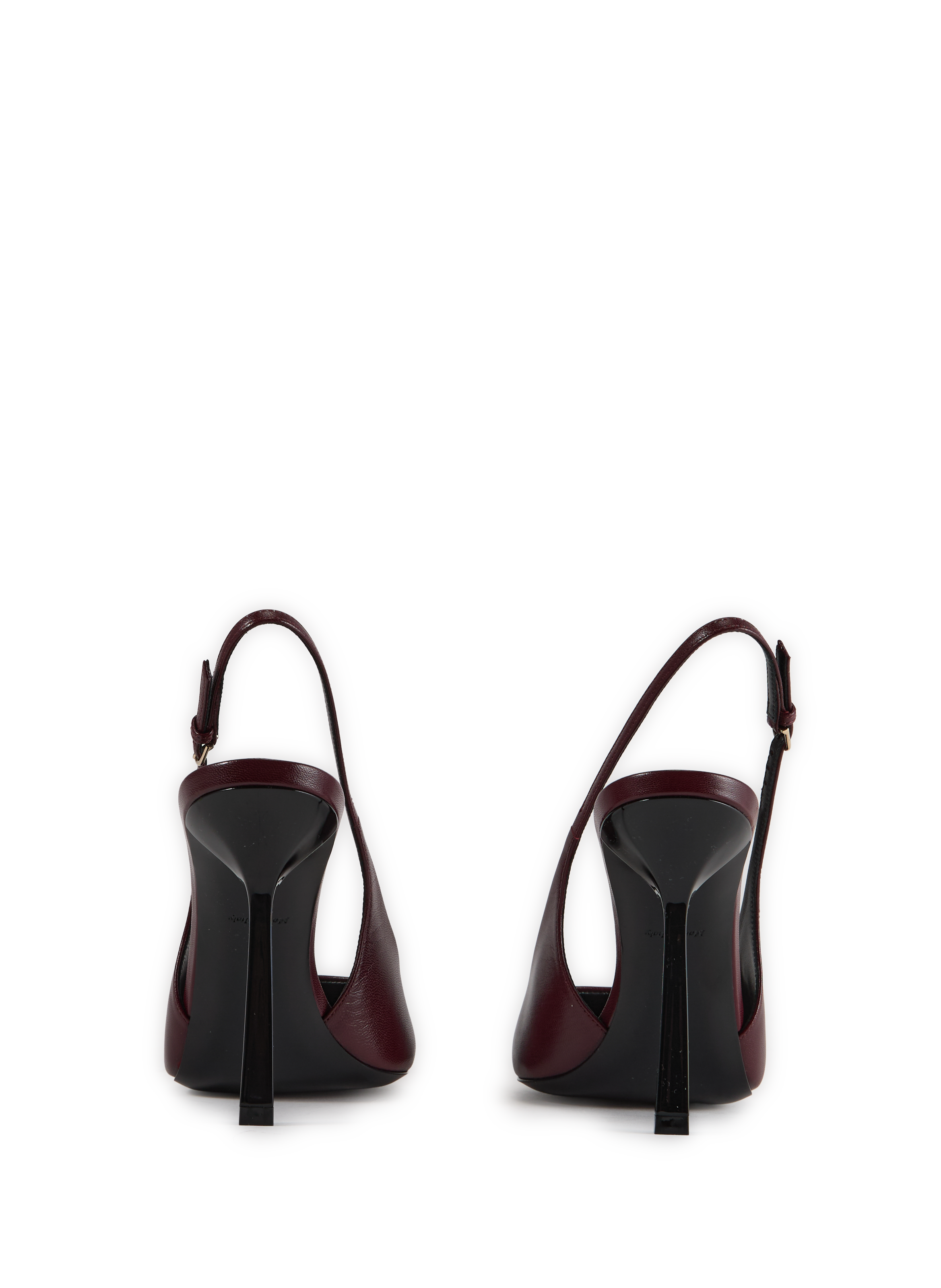 Leather ankle strap pumps VICTORIA BECKHAM Red