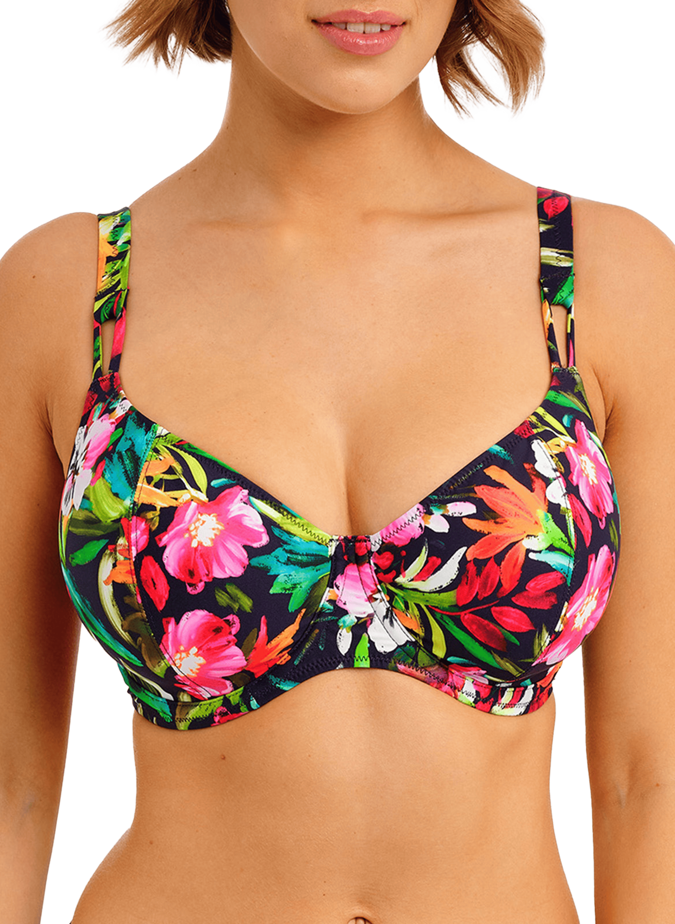 Haut de maillot de bain à fleurs Kailua Shores FREYA Multicolour