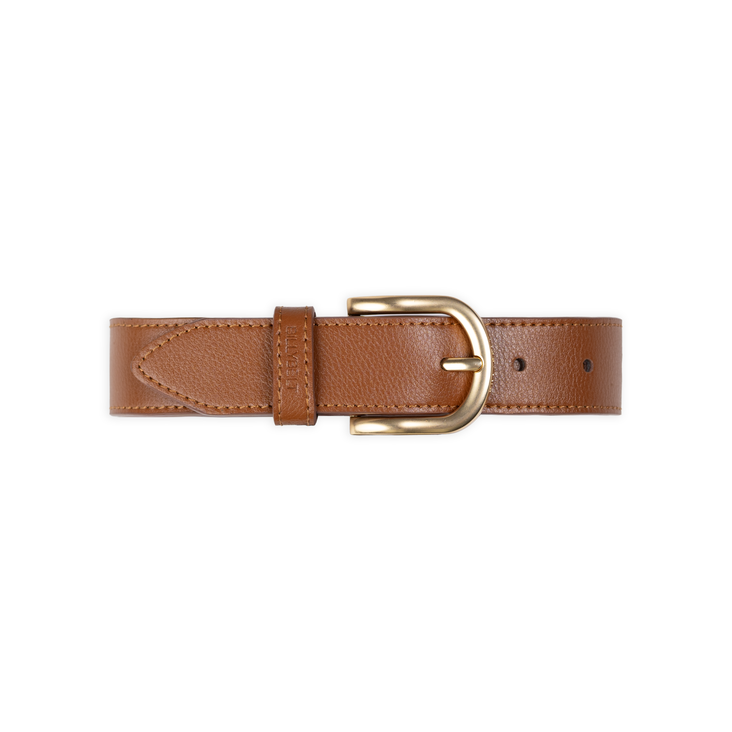 Ceinture en cuir unie BILLYBELT Marron