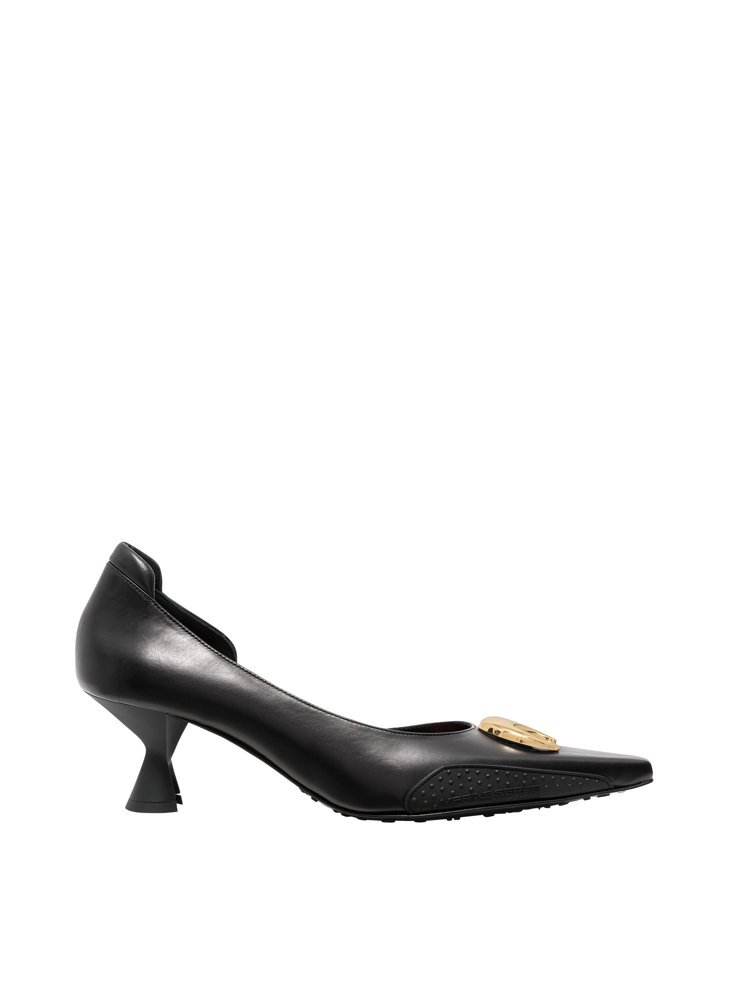 Escarpins en cuir MARINE SERRE Noir