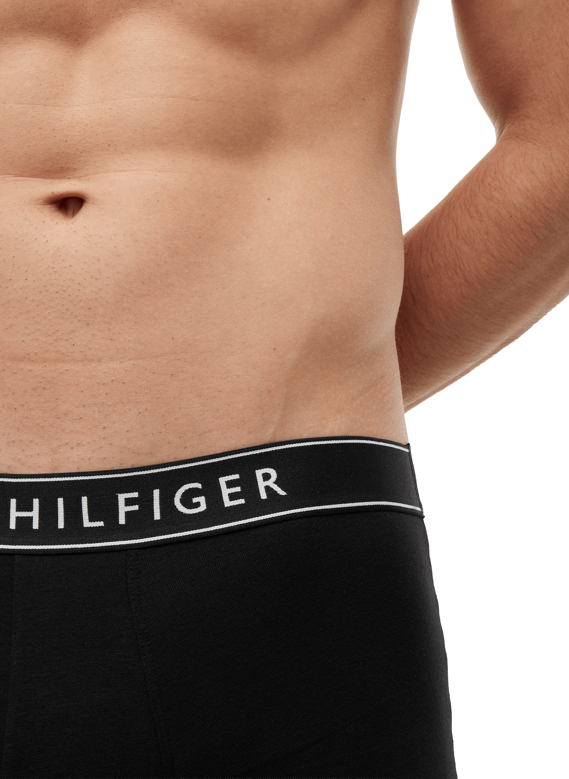Lot de 3 caleçons en coton mélangé TOMMY HILFIGER Noir