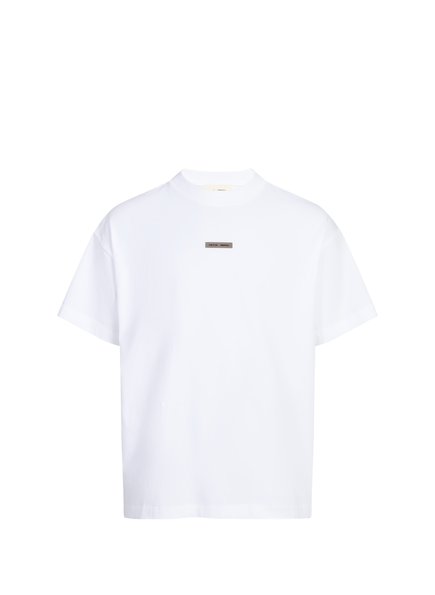 T-shirt ample à logo en coton FEAR OF GOD ESSENTIALS Beige