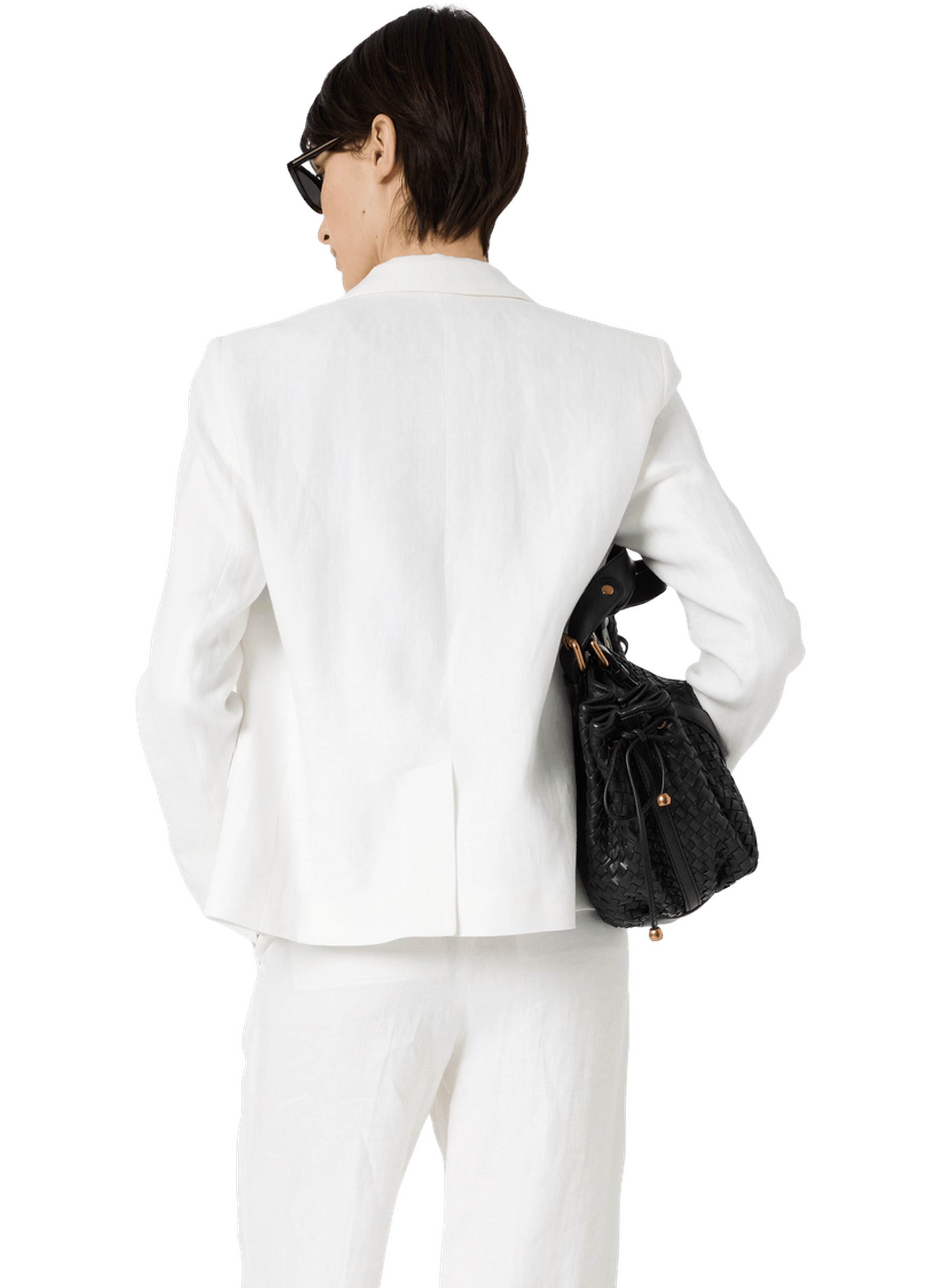 Veste de tailleur en lin - terya GERARD DAREL Beige