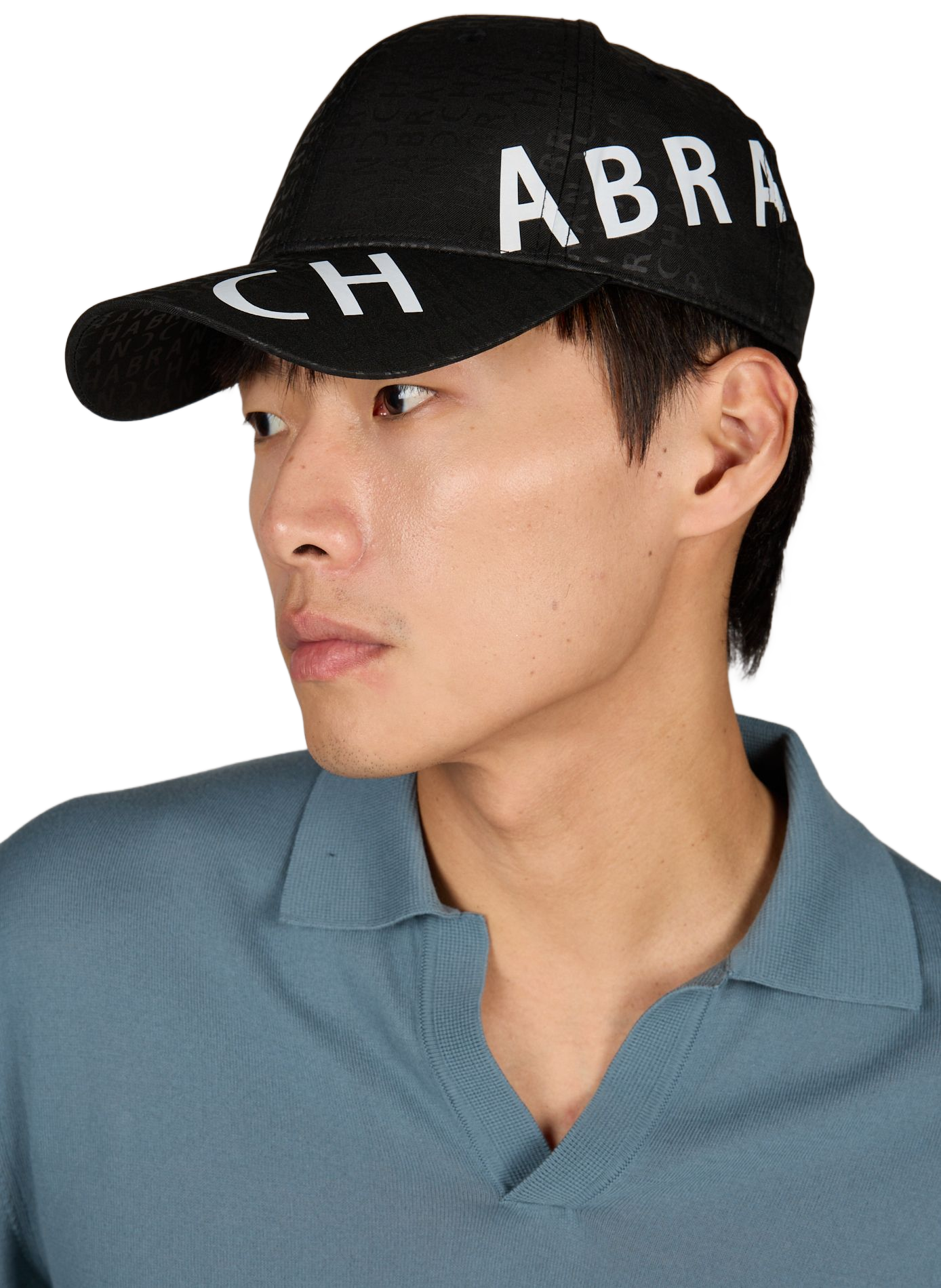 All-over branded cap CHABRAND Black