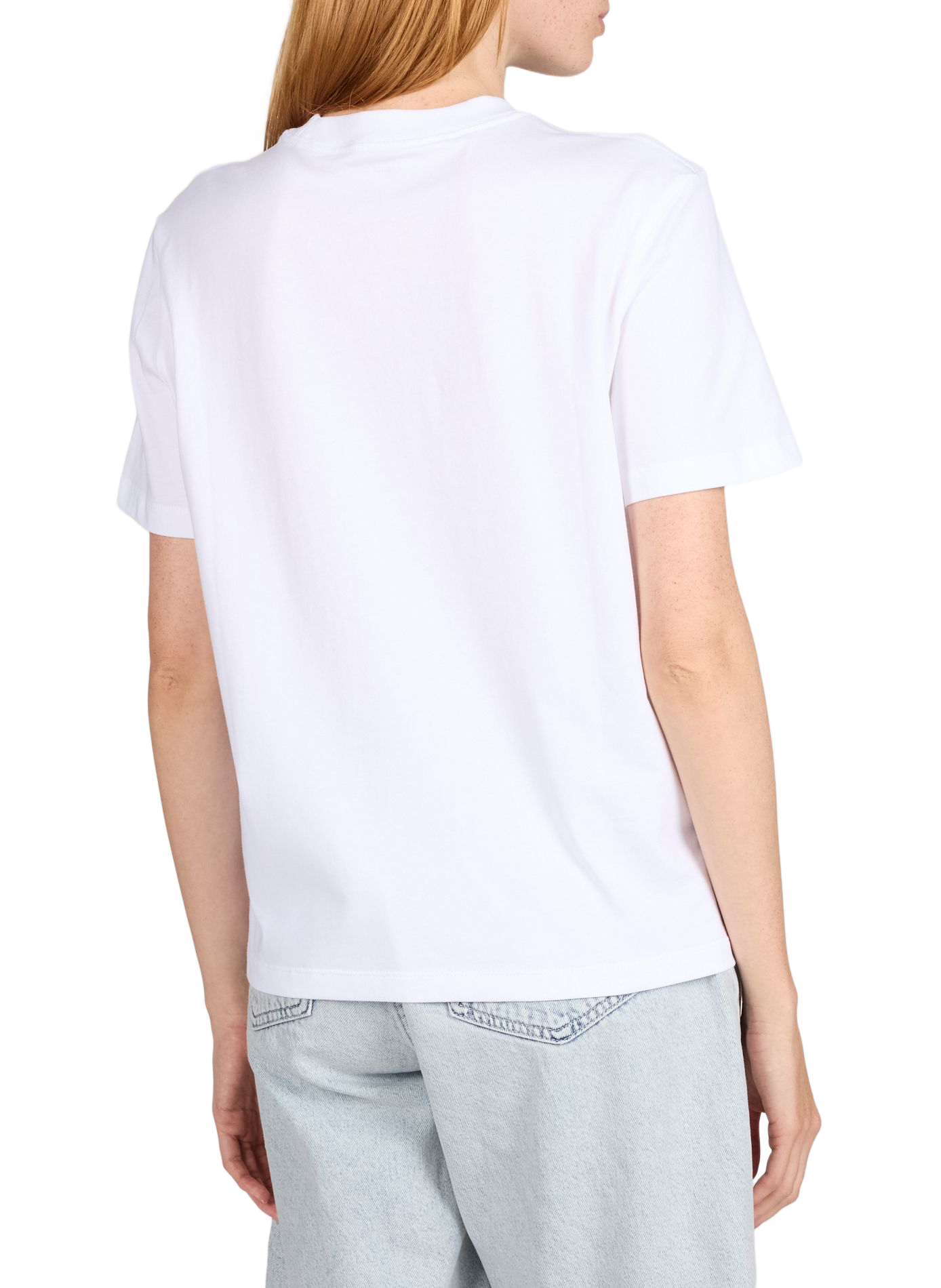 Plain cotton t-shirt CALVIN KLEIN White