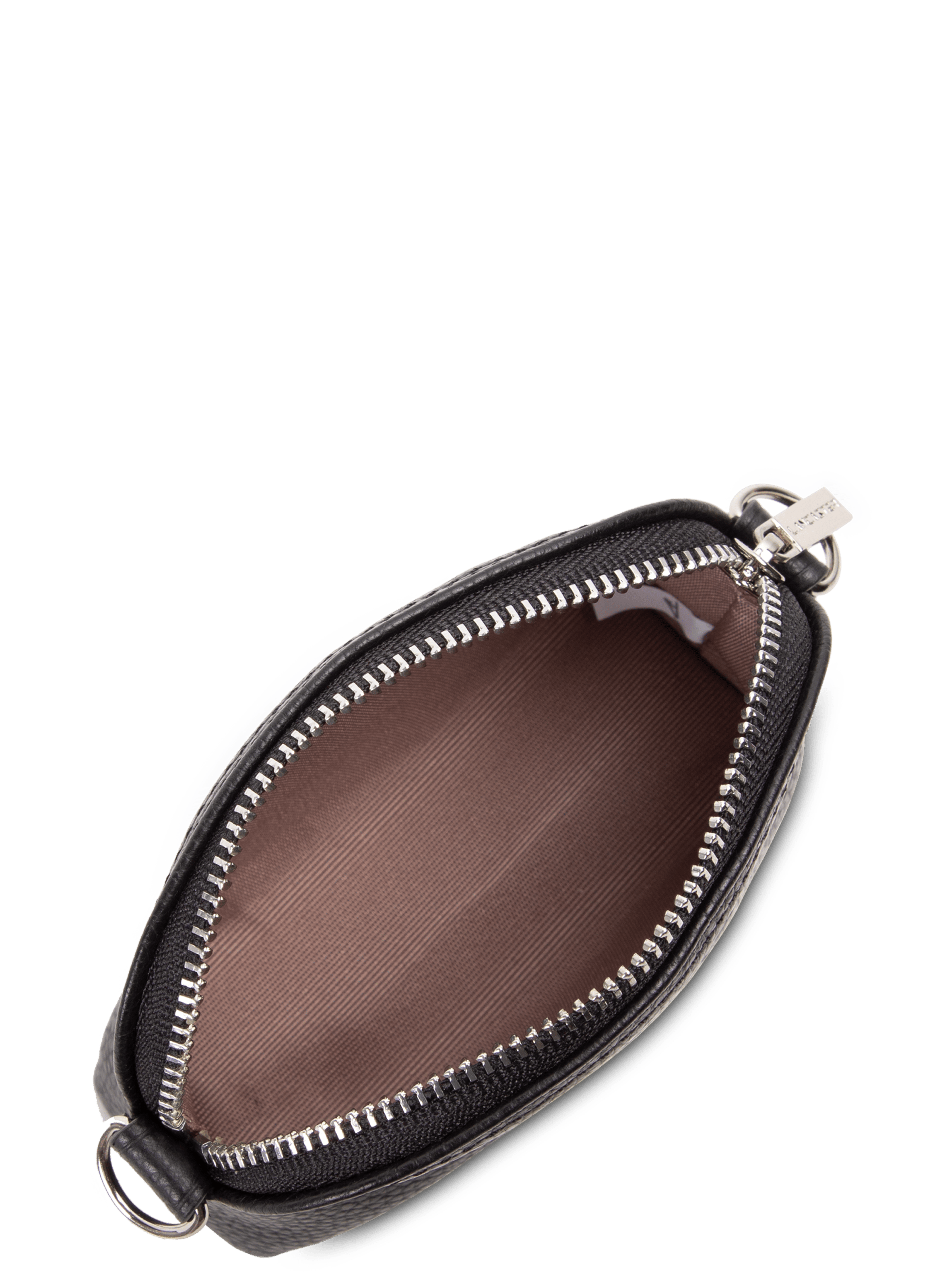 Petit porte-monnaie - foulonné pm LANCASTER Noir