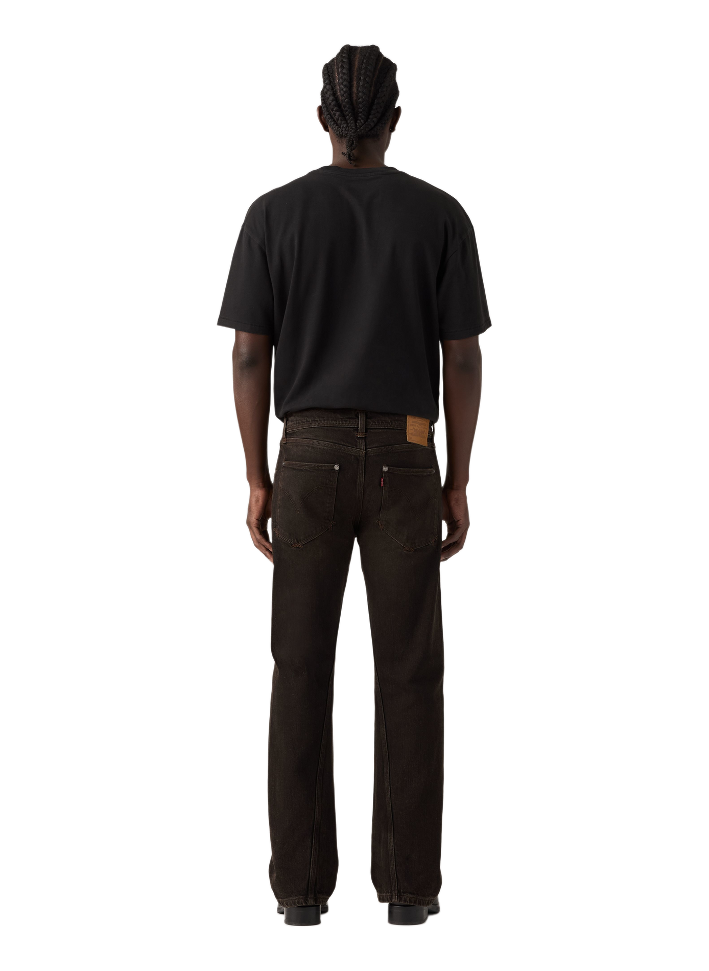 Bootcut-Jeans aus Baumwollmischung LEVI'S Schwarz
