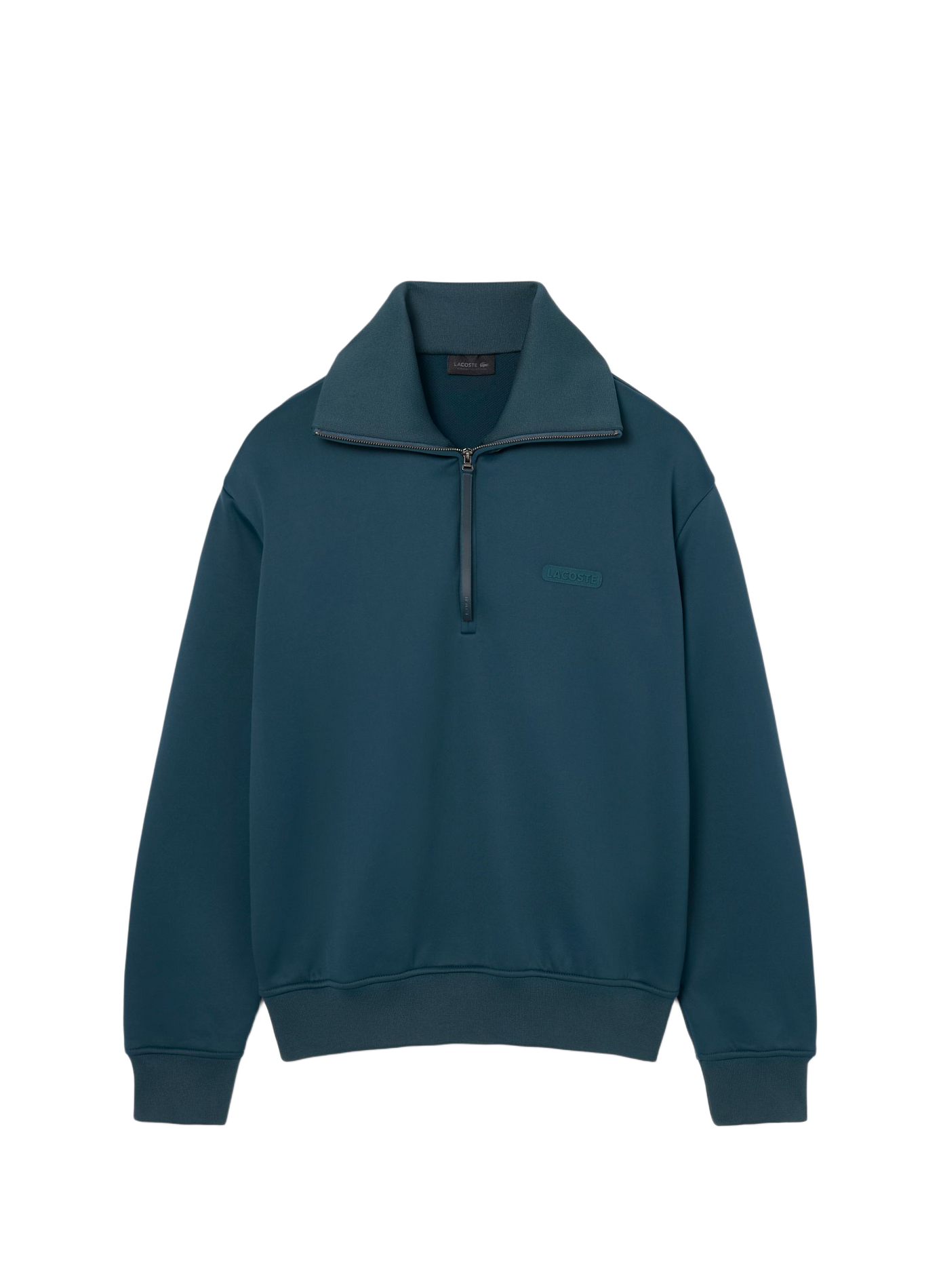 Sweat Omiller droit col montant zippé LACOSTE Bleu