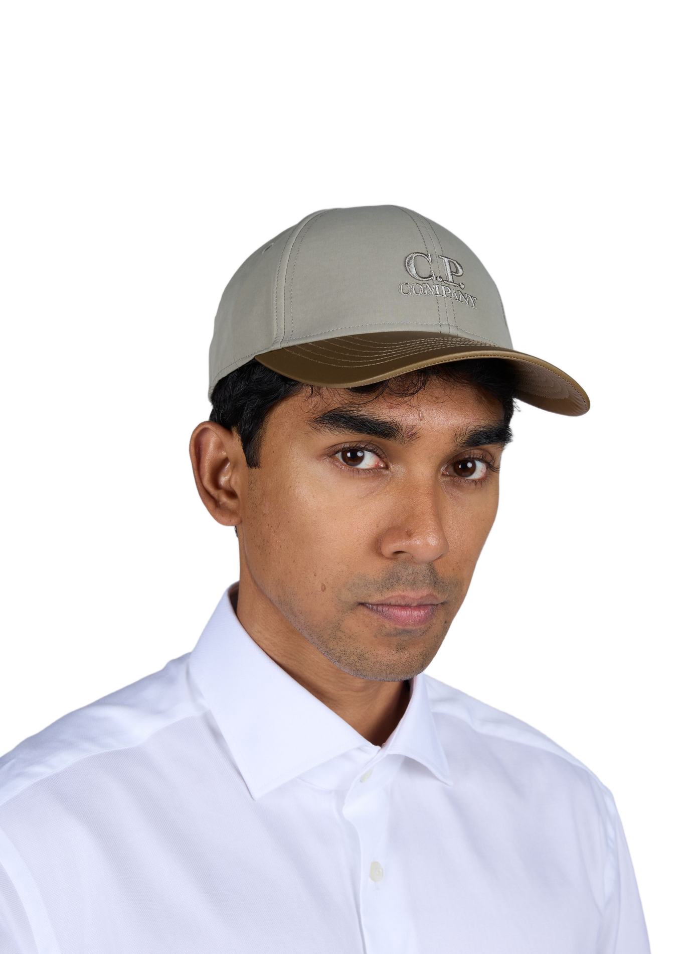 Kappe mit gesticktem Logo CP COMPANY Grau