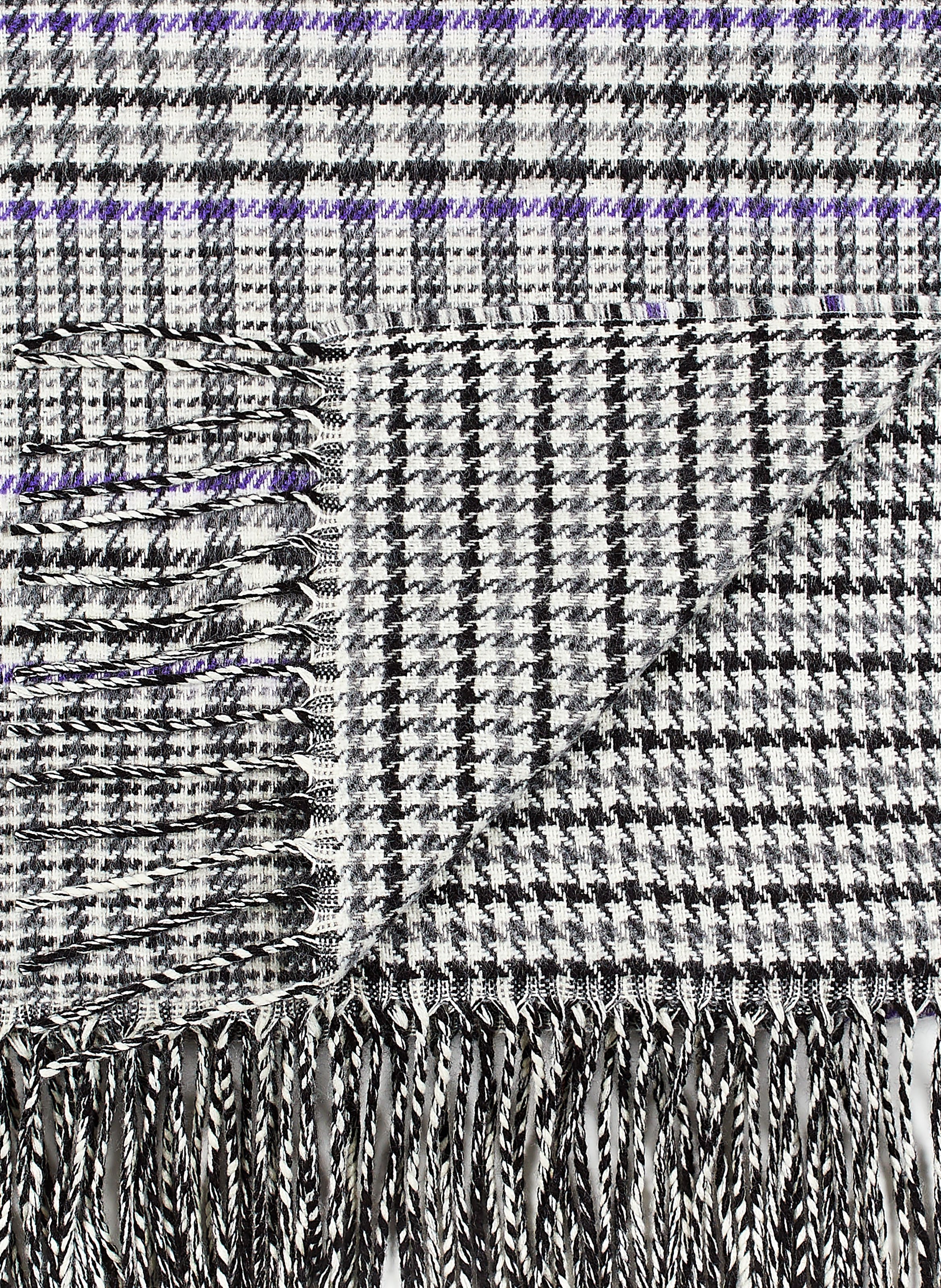 Echarpe Poésie à carreaux