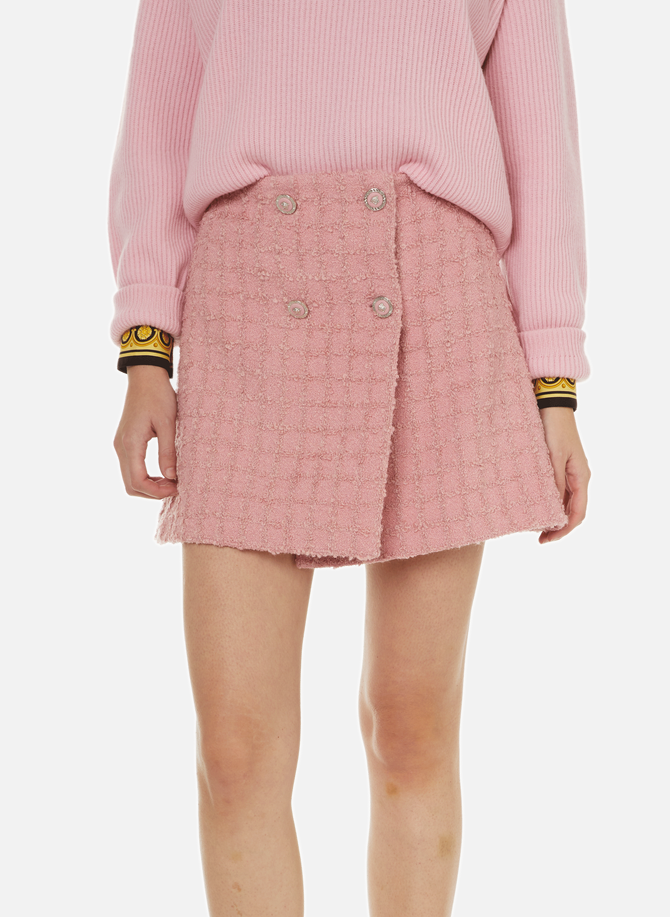 Wool mini skirt VERSACE