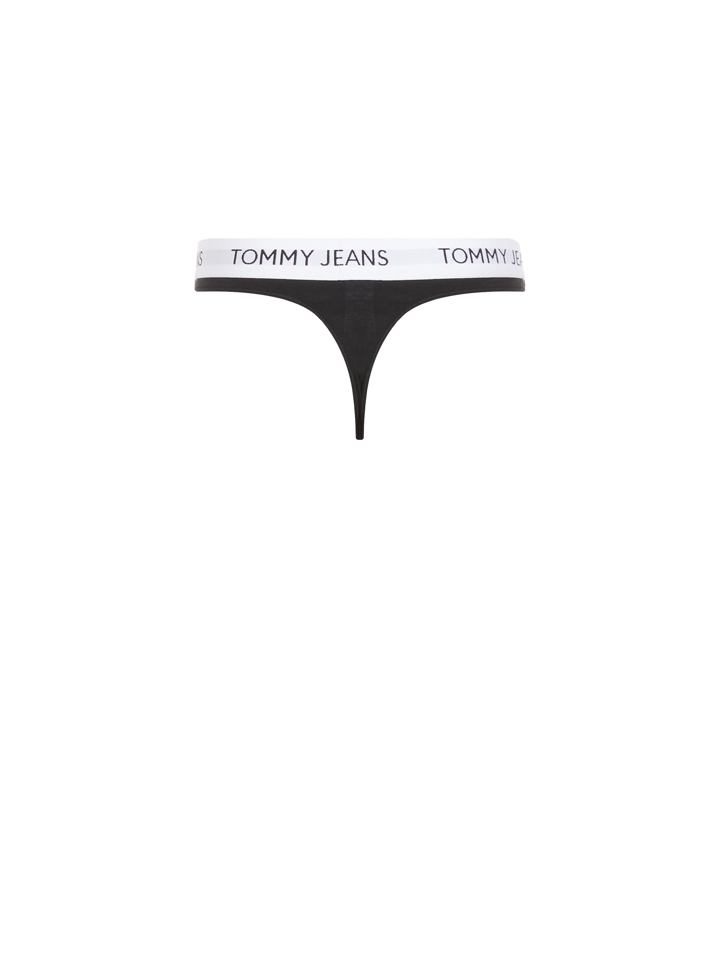 String en coton TOMMY HILFIGER Noir