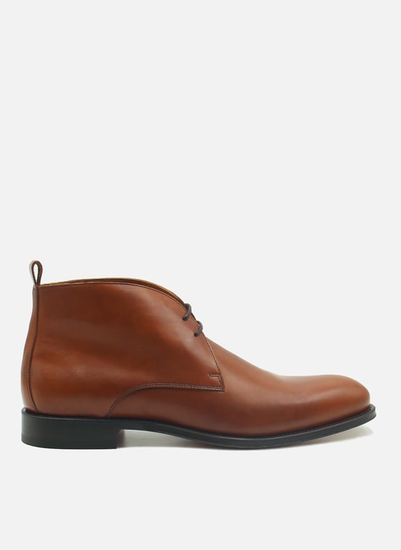 Desert boots cuir lisse Marron by JULES & JENN JULES & JENN Desert boots cuir lisse Marron