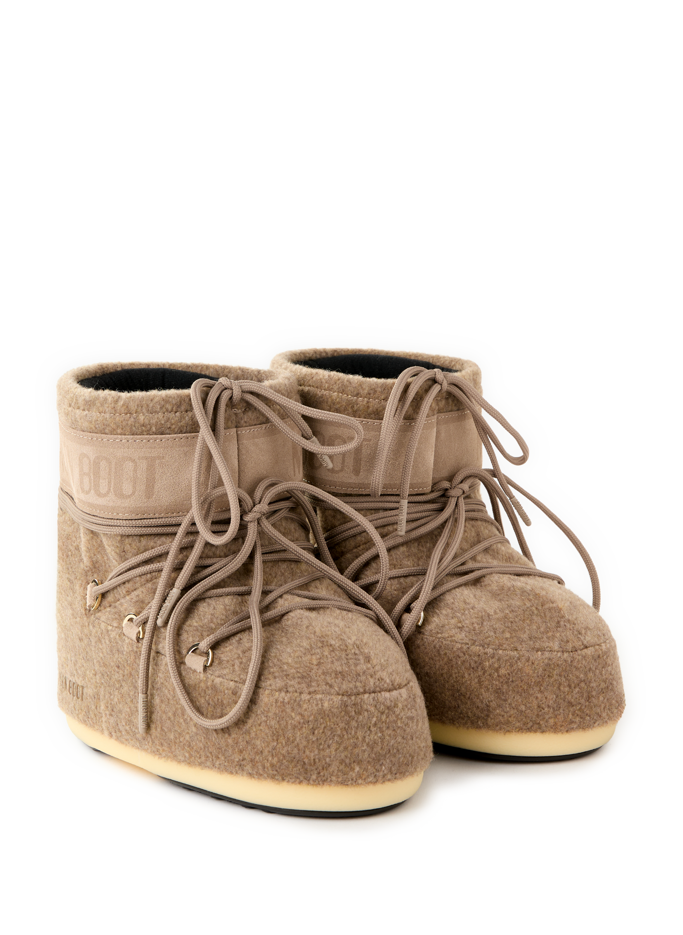 Bottines à lacets Beige