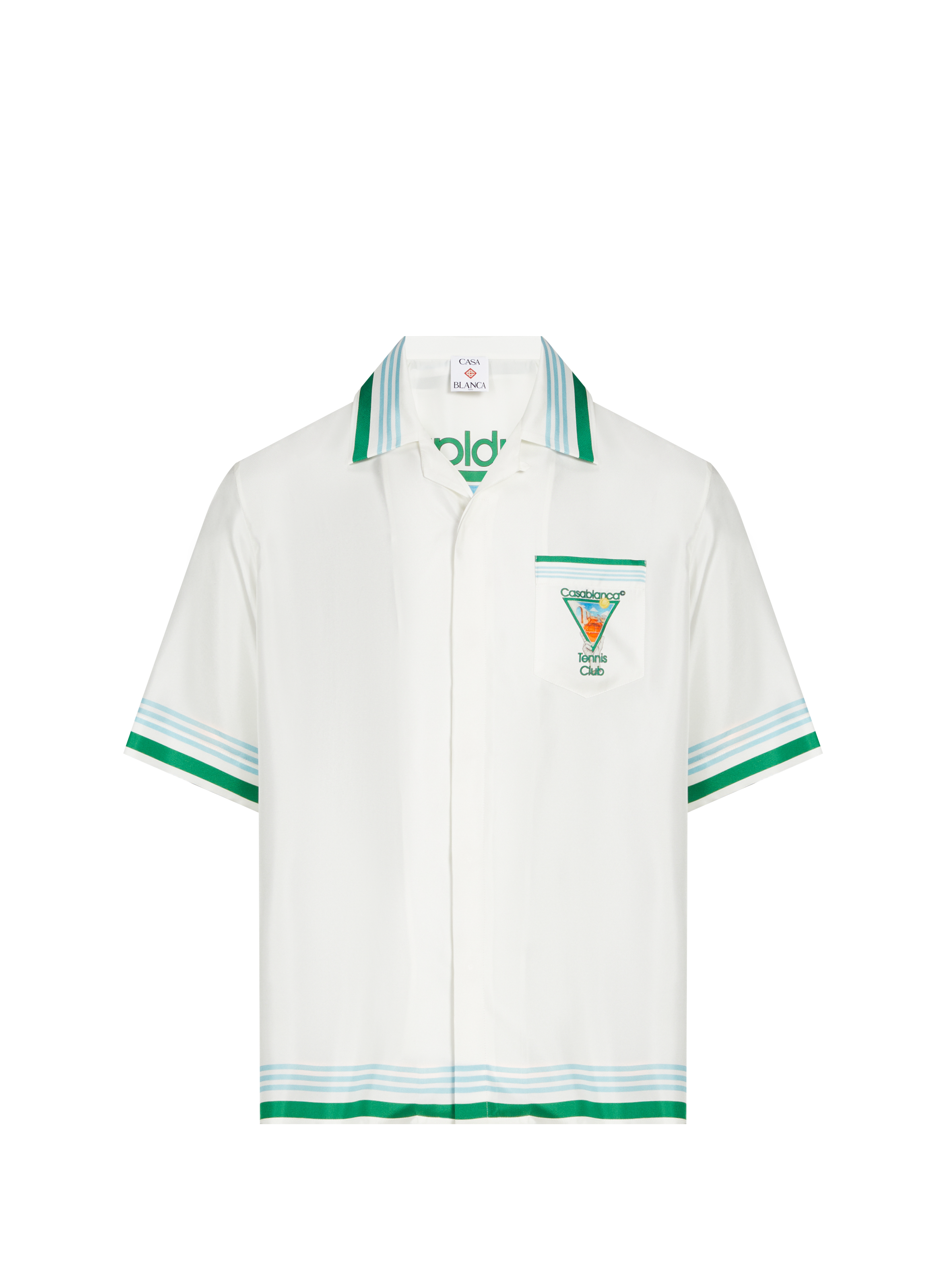 Metaphysical Tennis Shirt CASABLANCA PARIS White