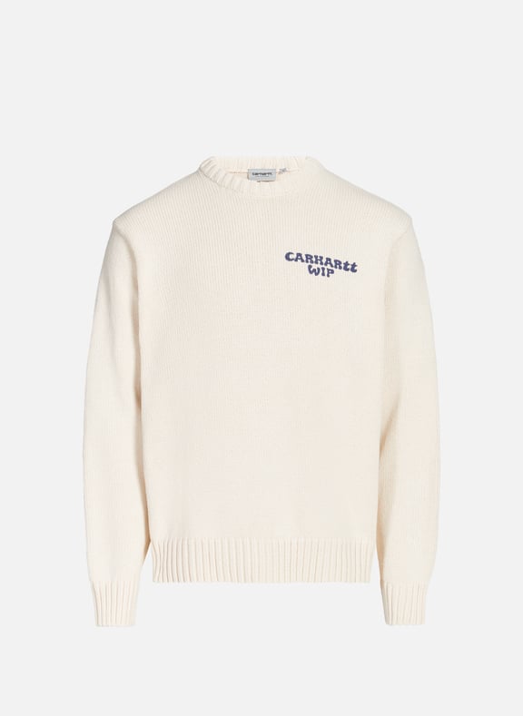 Pull à motif Helix Beige by CARHARTT WIP CARHARTT WIP Pull à motif Helix Beige