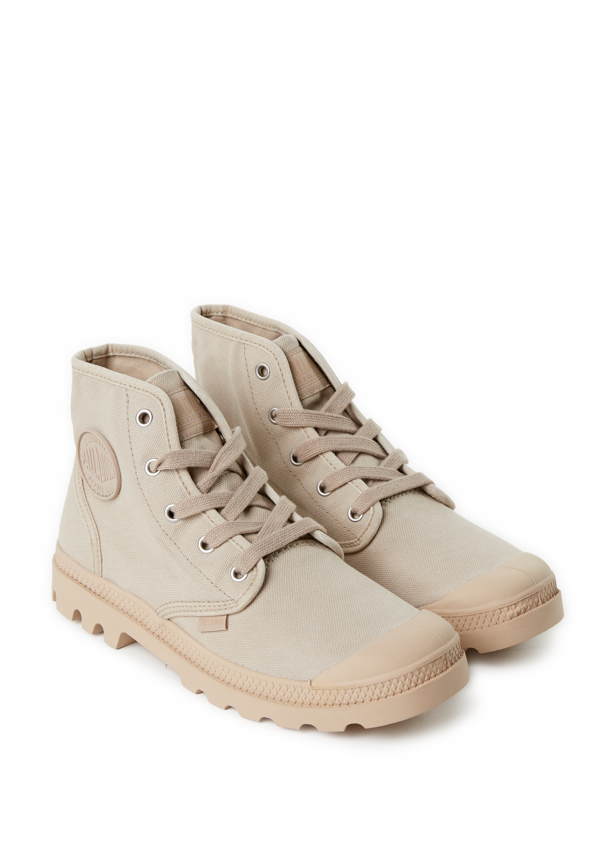 Plain cotton boots PALLADIUM Beige