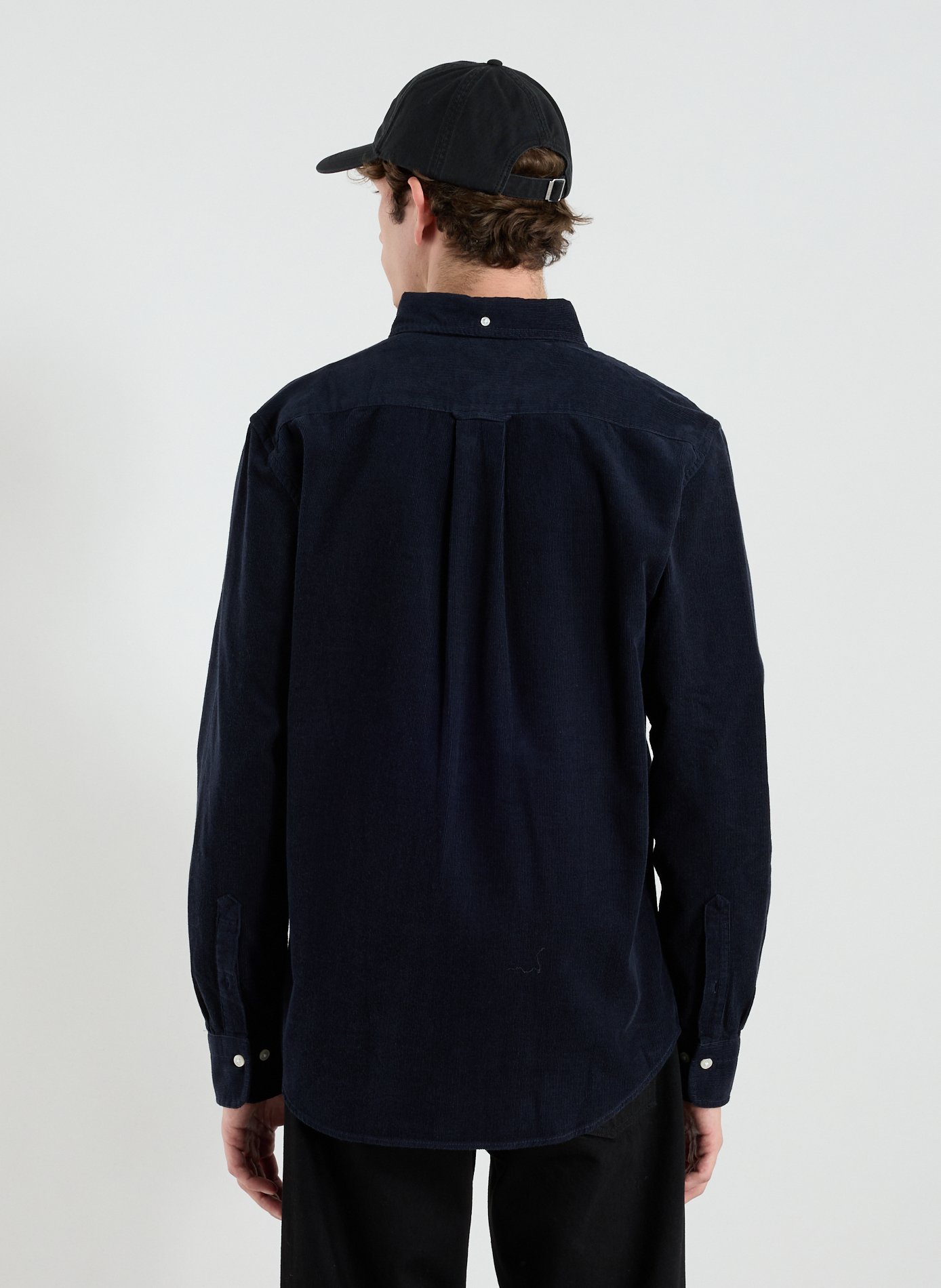 American collar cotton shirt GANT Blue