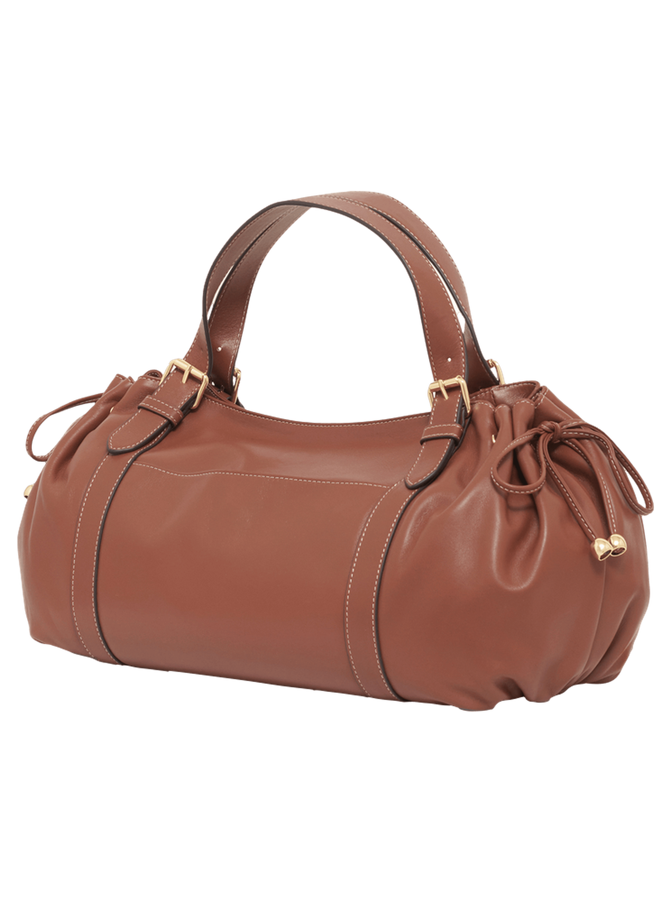 Sac à main en cuir avec poches zippées - st germain GERARD DAREL Beige