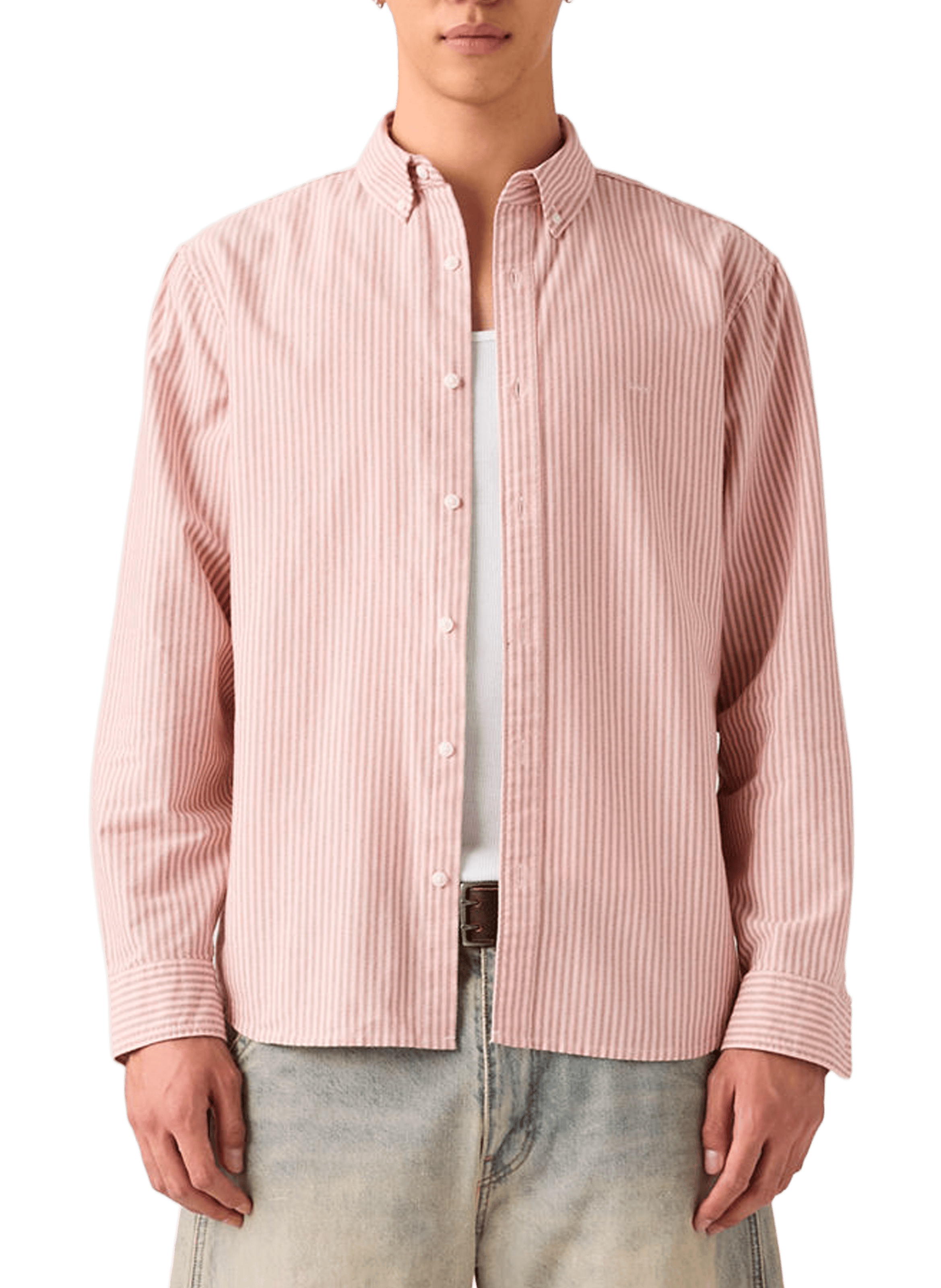 Chemise droite Authentic en coton LEVI'S Rose