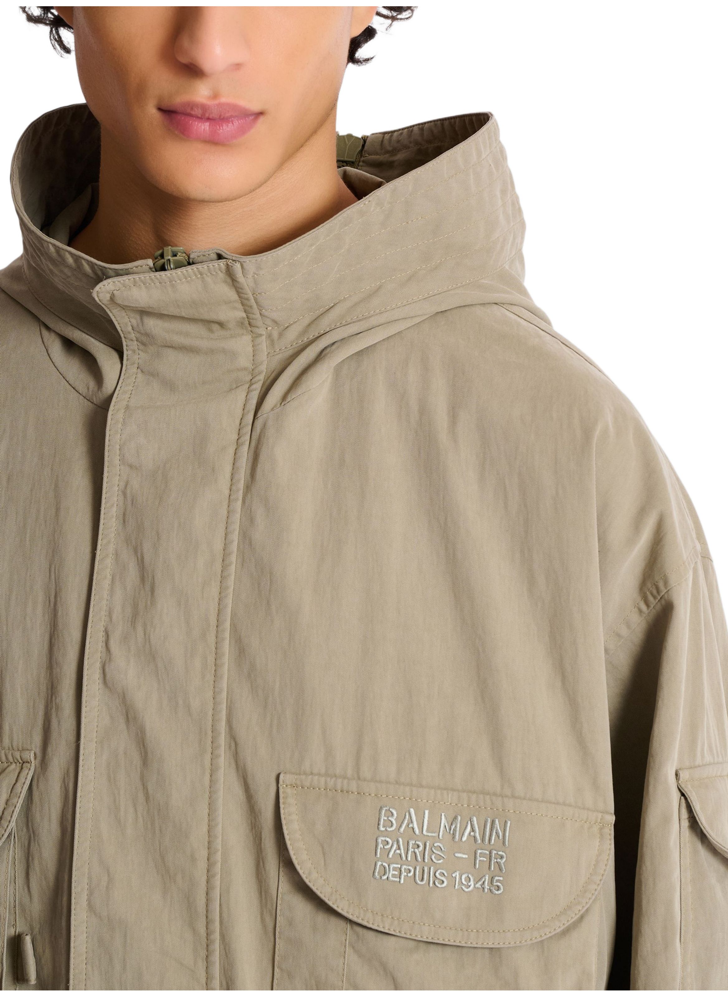 Veste cargo balmain stamp en coton vintage BALMAIN Vert
