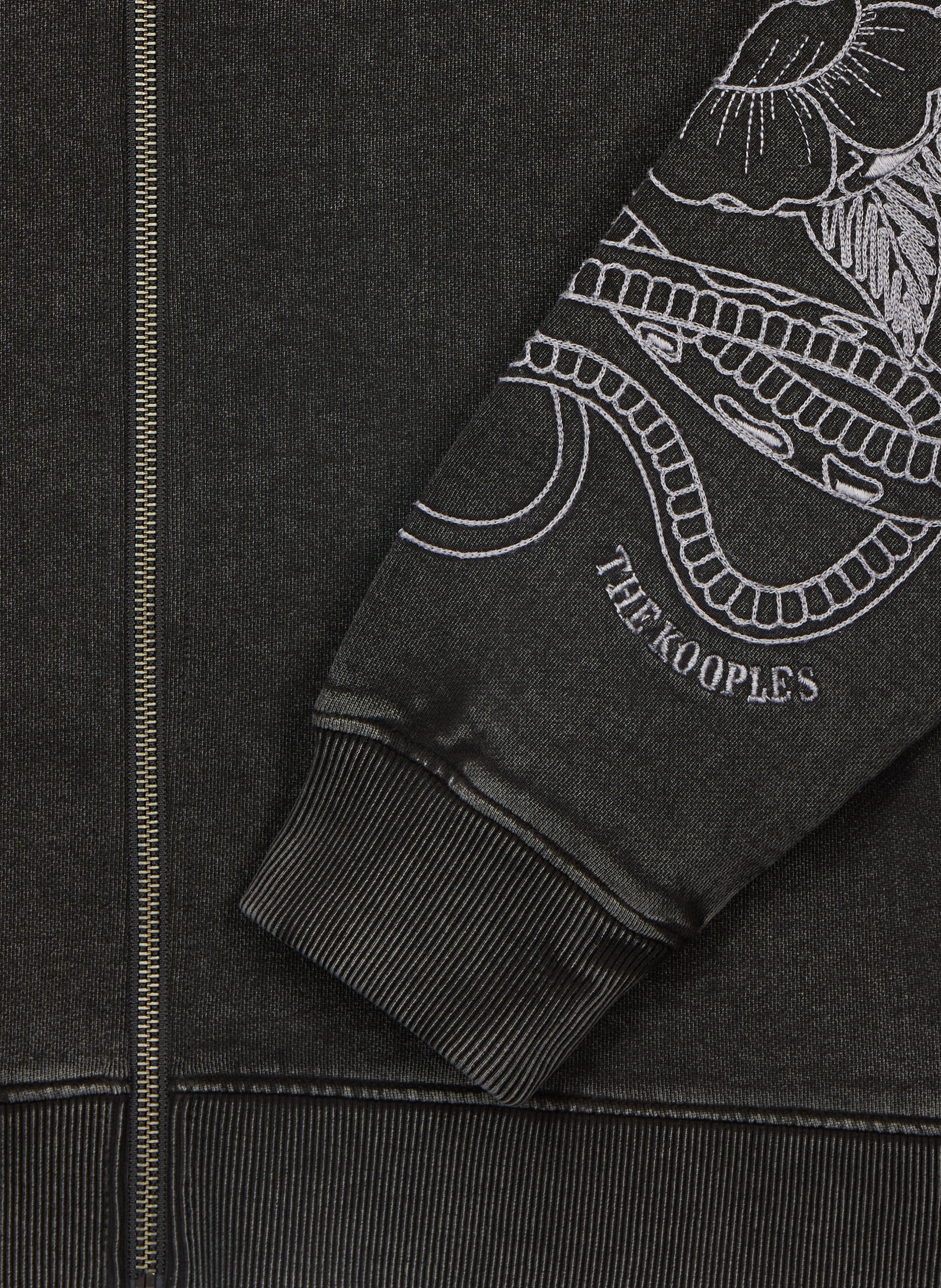 Sweatshirt à capuche avec broderies THE KOOPLES Noir