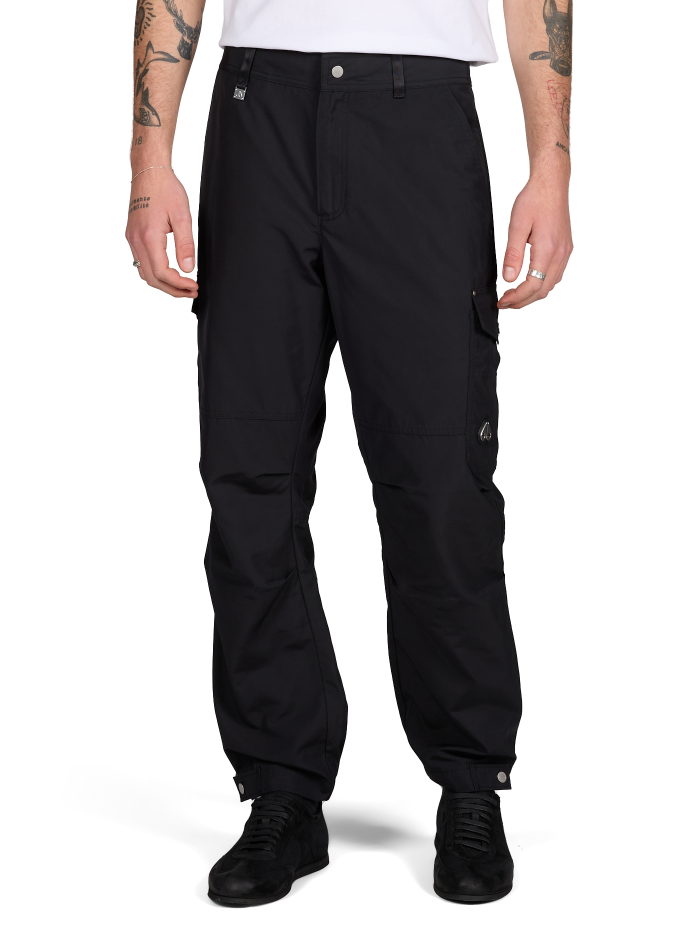 Pantalon cargo uni MOOSE KNUCKLES Noir