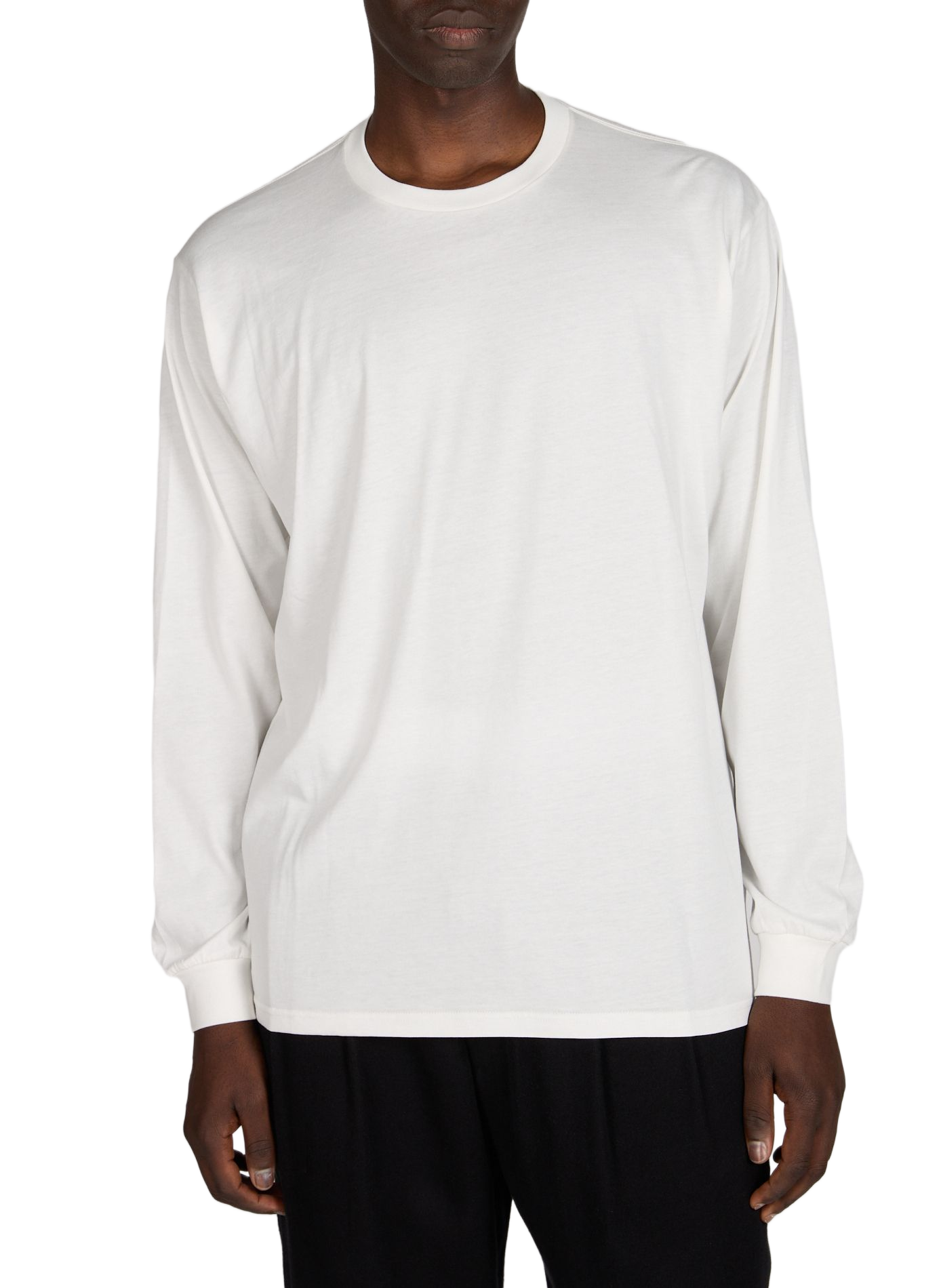 Camiseta recta de algodón SSSTEIN Blanco