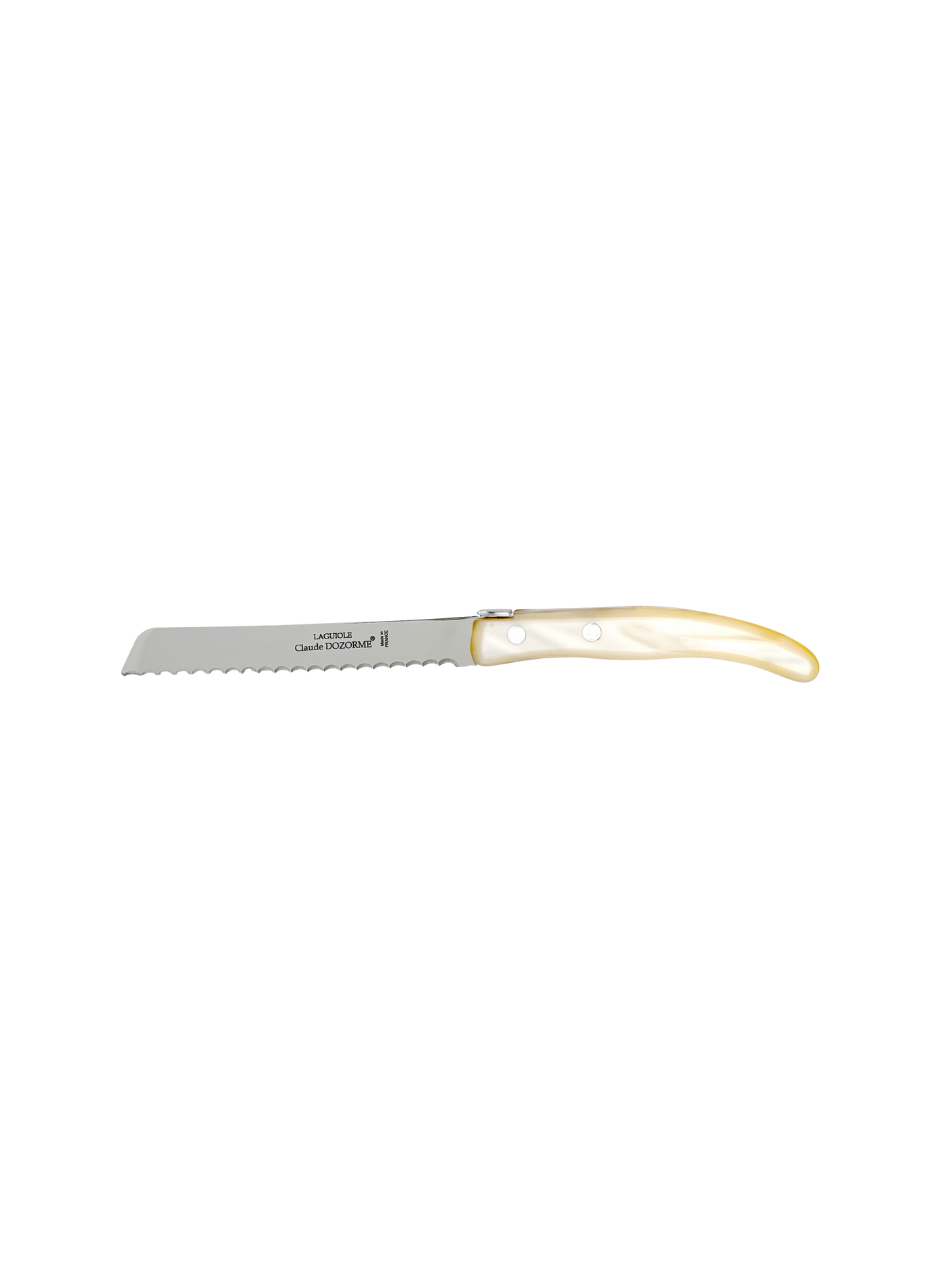 Bread Knife Berlingot DOZORME White