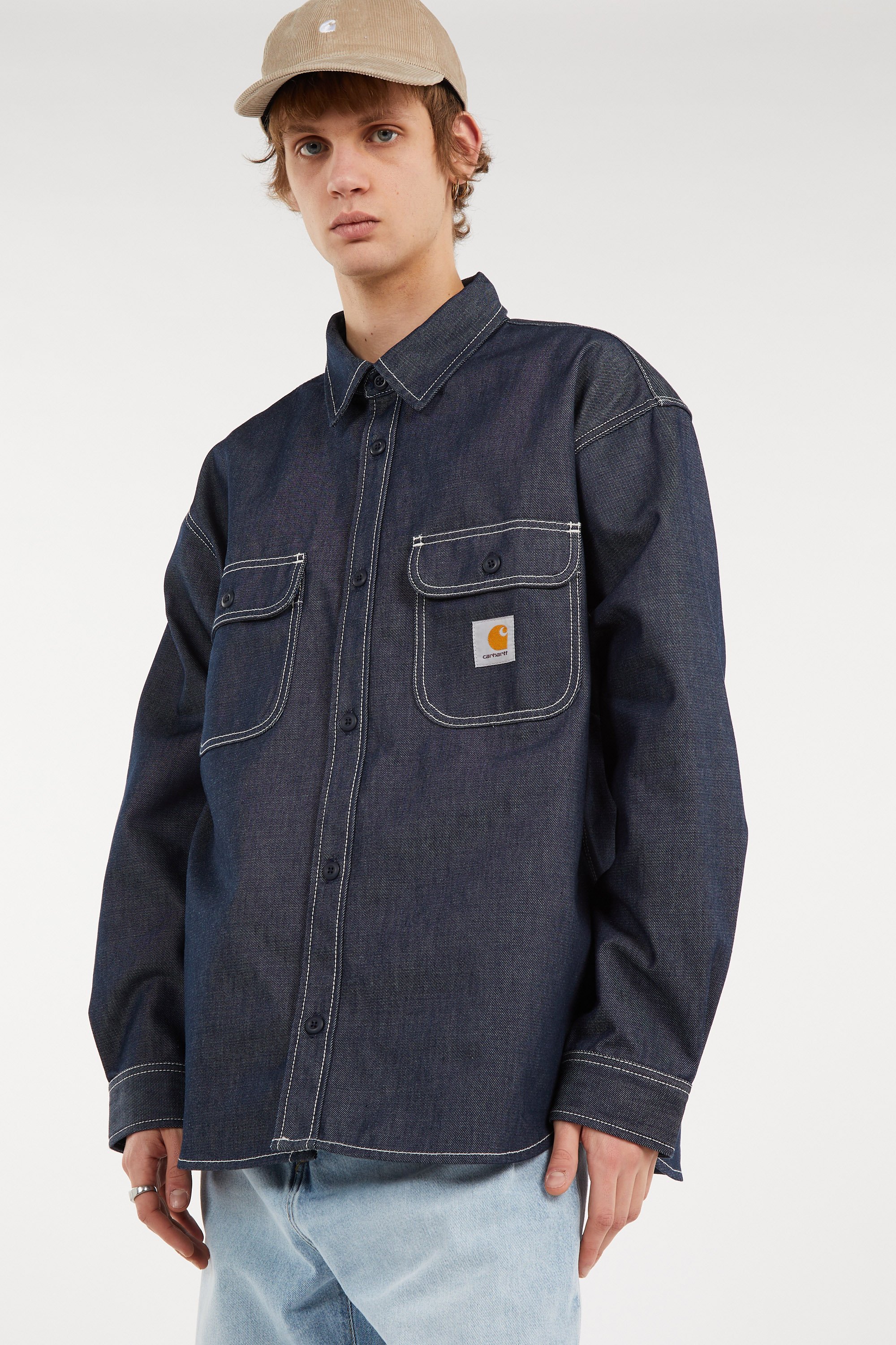 Veste tigan shirt jac CARHARTT WIP Bleu