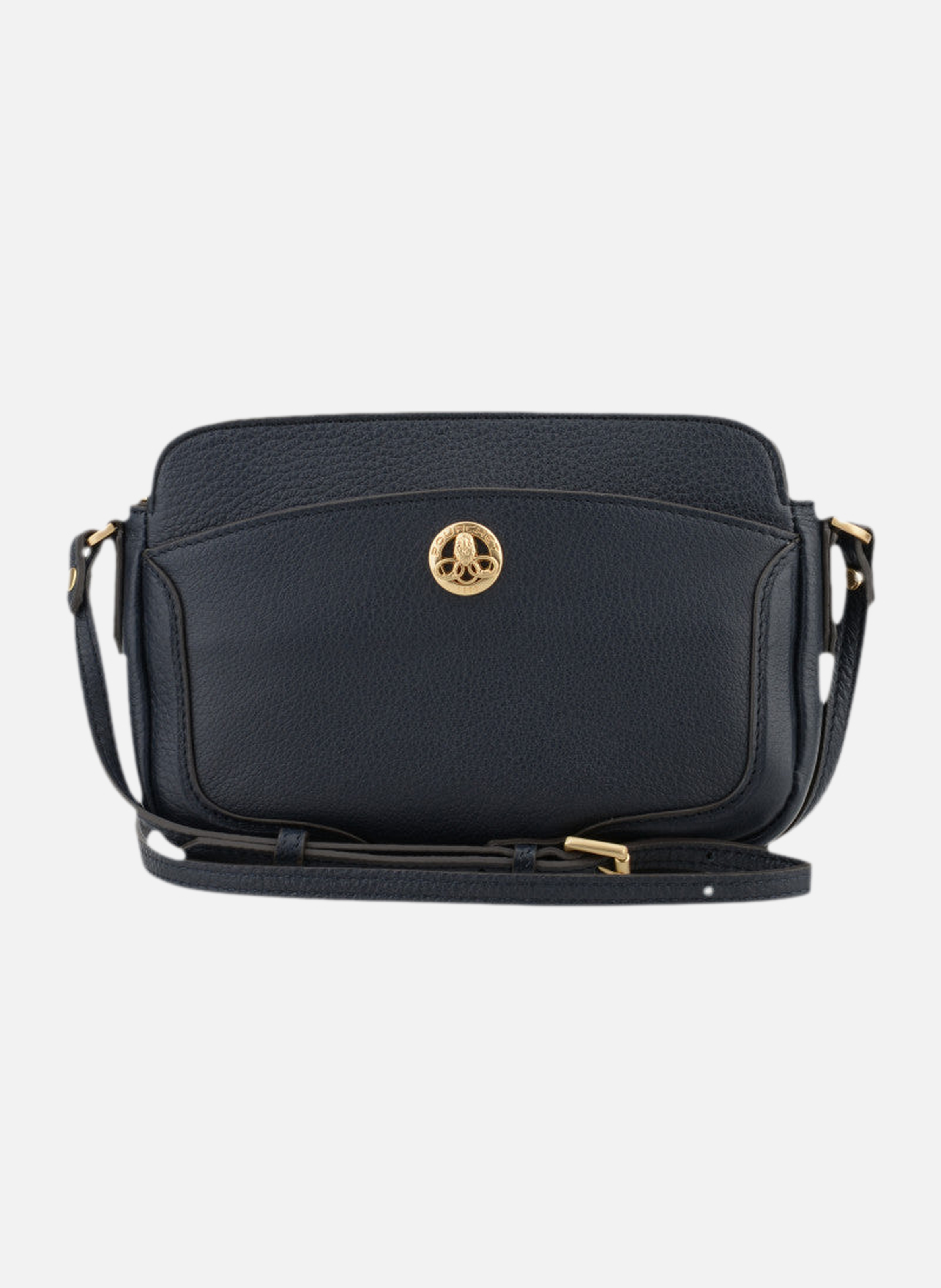 Image | sac cabas en cuir de vachette POURCHET Bleu