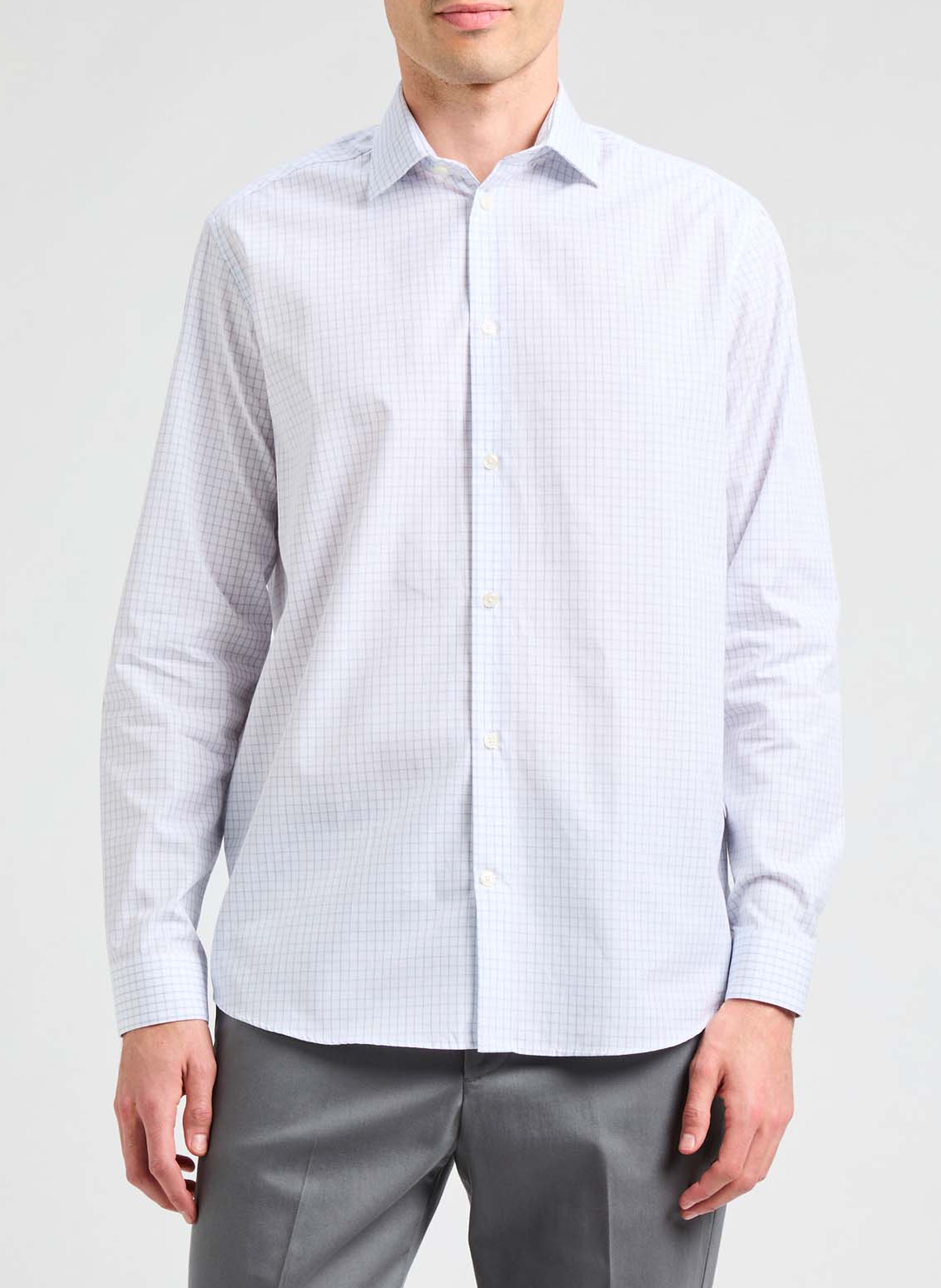Chemise à carreaux Fezeus AU PRINTEMPS PARIS Bleu