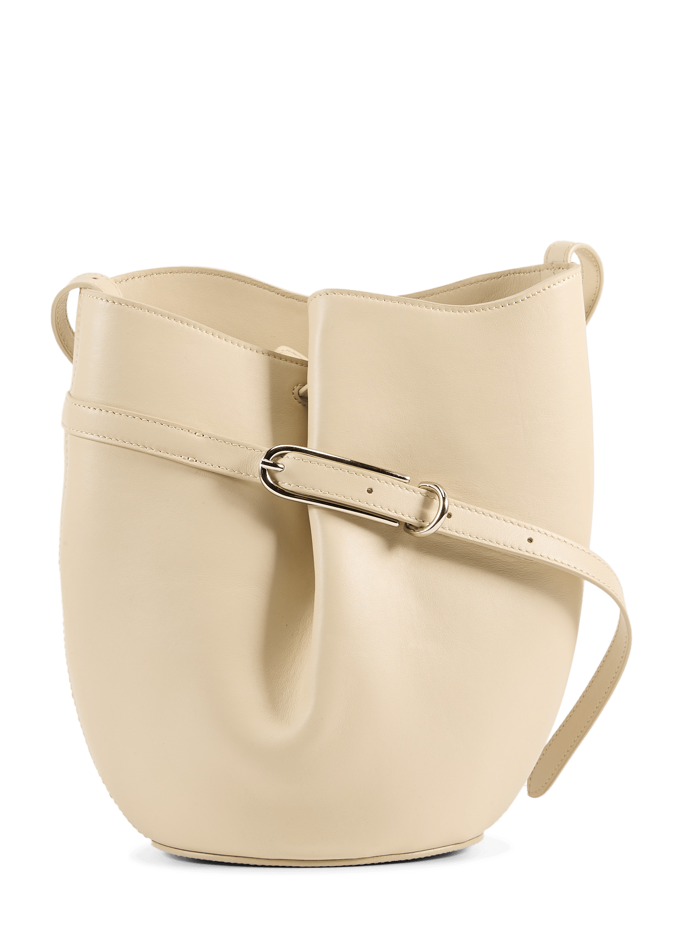 Leather shoulder bag LIFFNER Beige