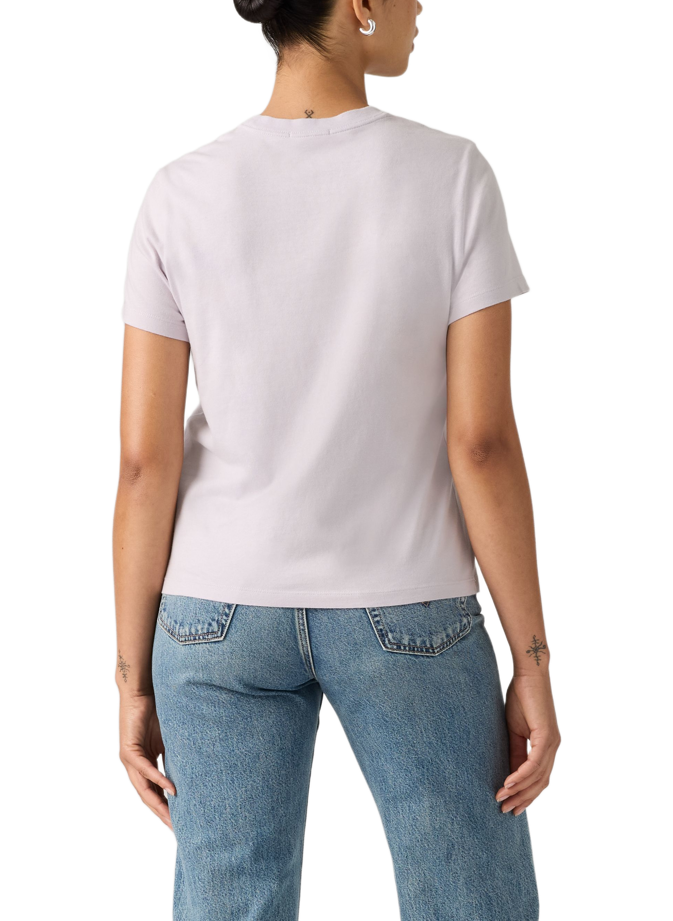 T-shirt met korte mouwen van katoen LEVI'S Blauw