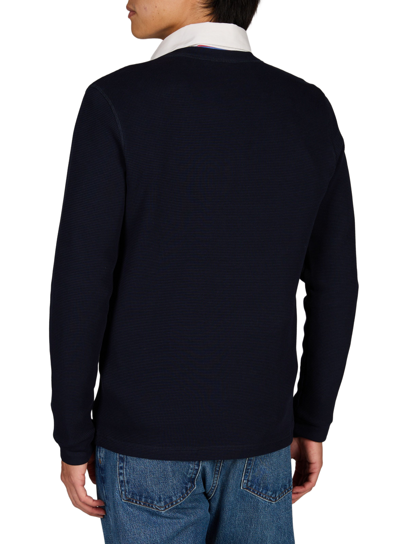 Straight t-shirt in blended cotton DROLE DE MONSIEUR Blue