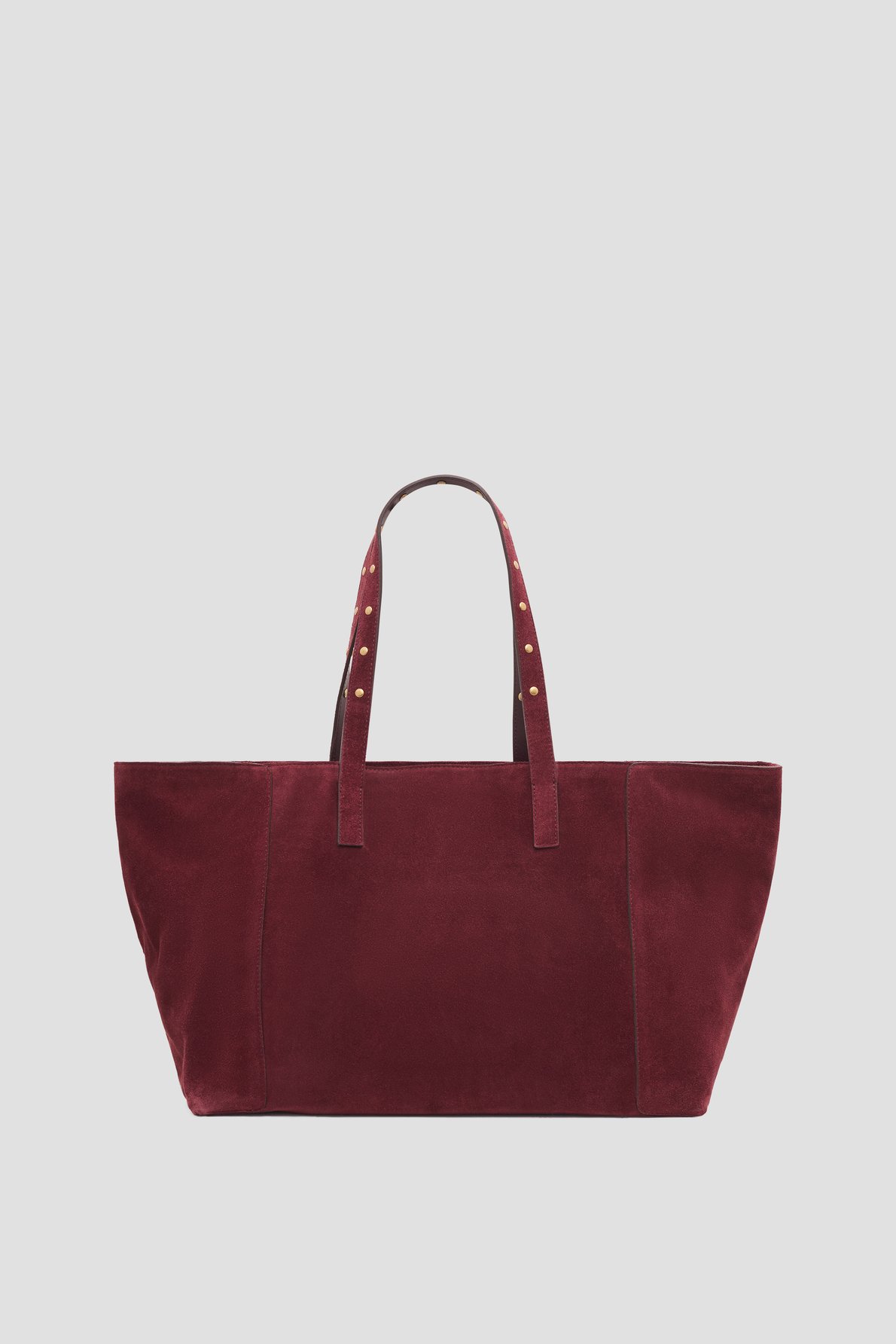Cabas en cuir velours - simple GERARD DAREL Rouge