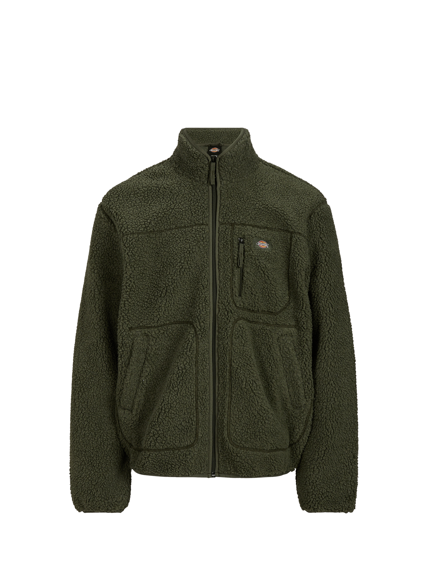 Fleecejacke mit Stehkragen DICKIES Grun