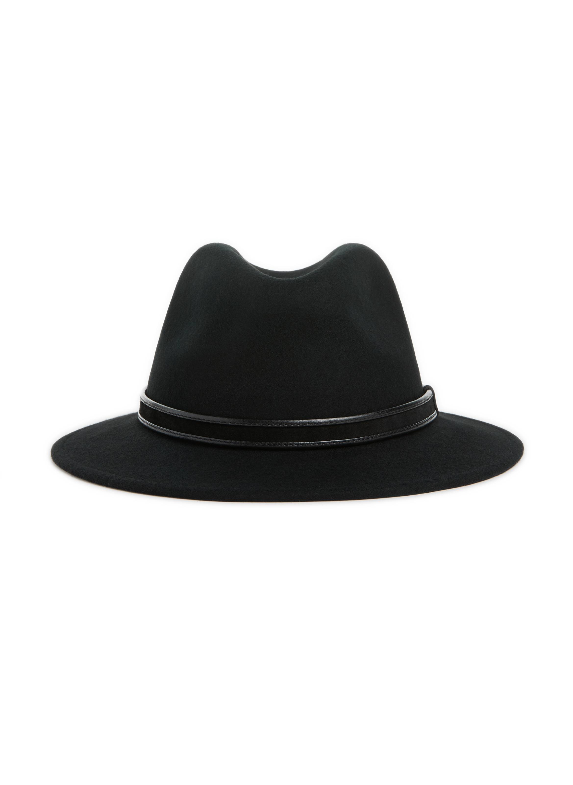 SAISON 1865 Wool felt hat Black